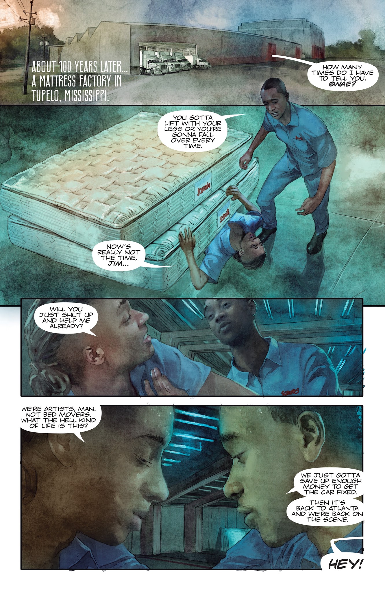 Read online Shadowman/Rae Sremmurd comic -  Issue #1 - 6