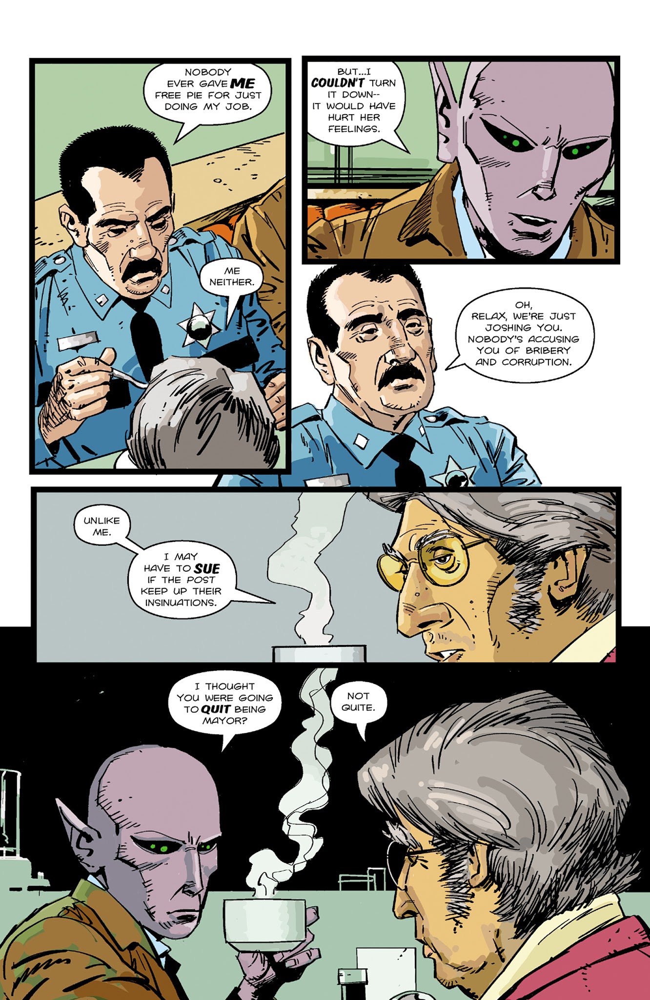 Read online Resident Alien: The Sam Hain Mystery comic -  Issue #1 - 12
