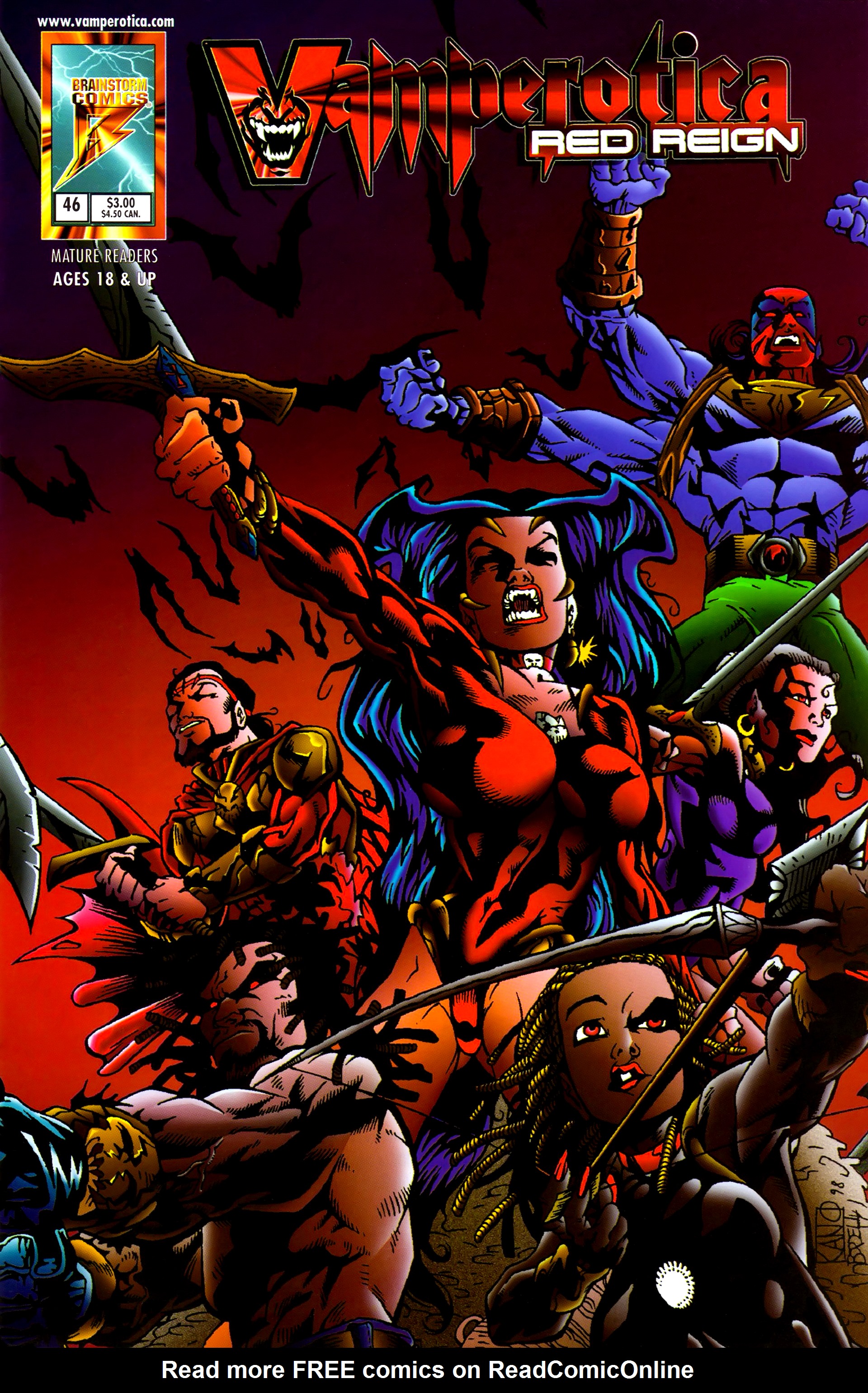 Read online Vamperotica comic -  Issue #46 - 1