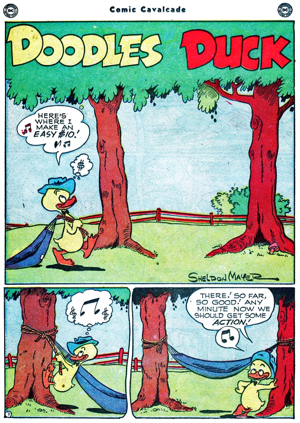 Read online Comic Cavalcade comic -  Issue #40 - 38