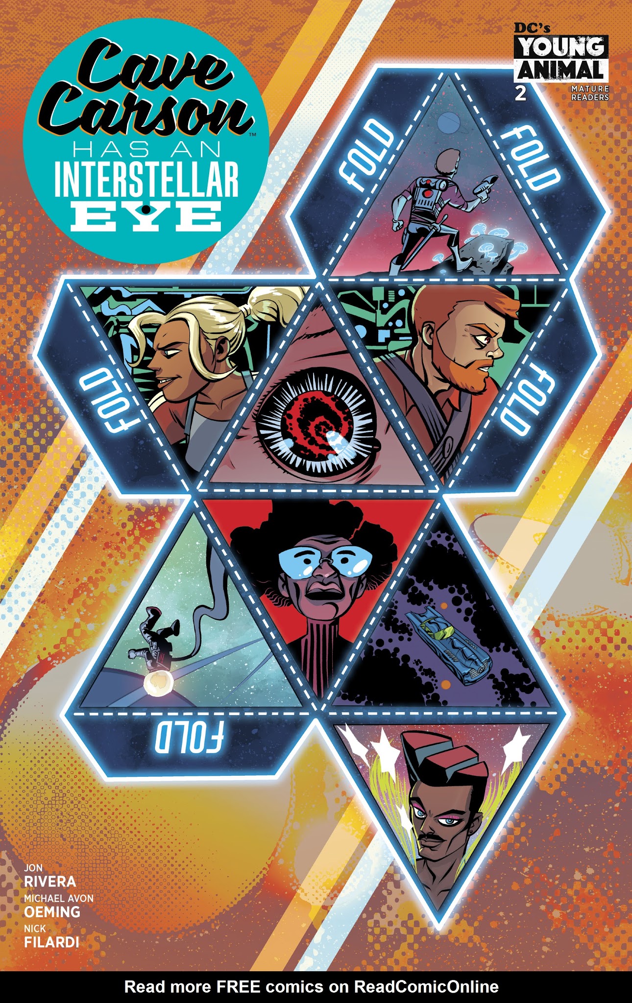 Read online Cave Carson Has An Intersteller Eye comic -  Issue #2 - 1