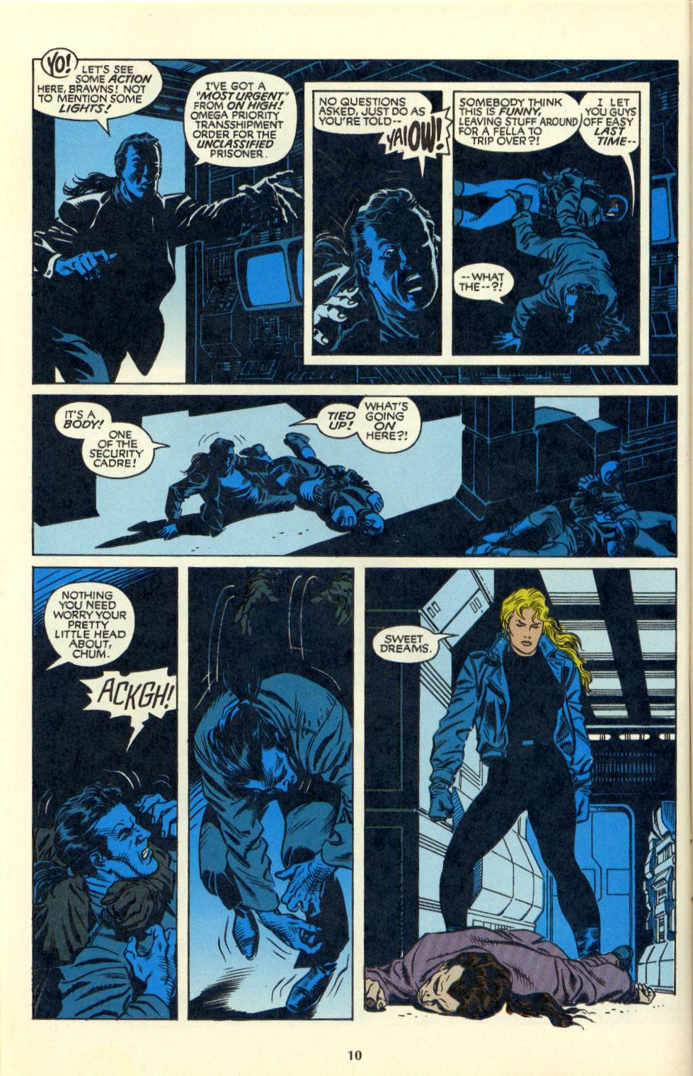 Read online Aliens/Predator: The Deadliest of the Species comic -  Issue #4 - 11