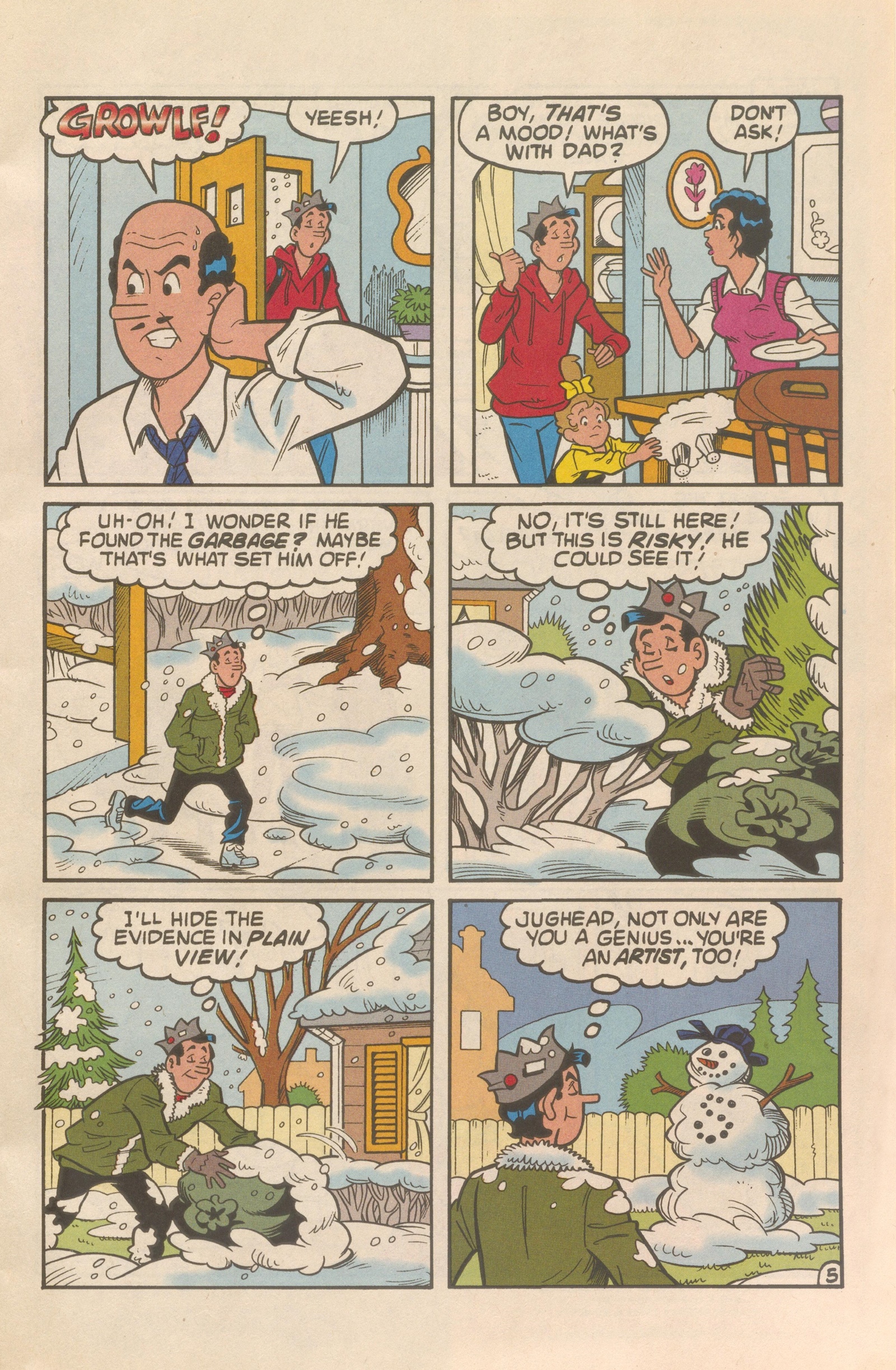 Read online Archie's Pal Jughead Comics comic -  Issue #125 - 7