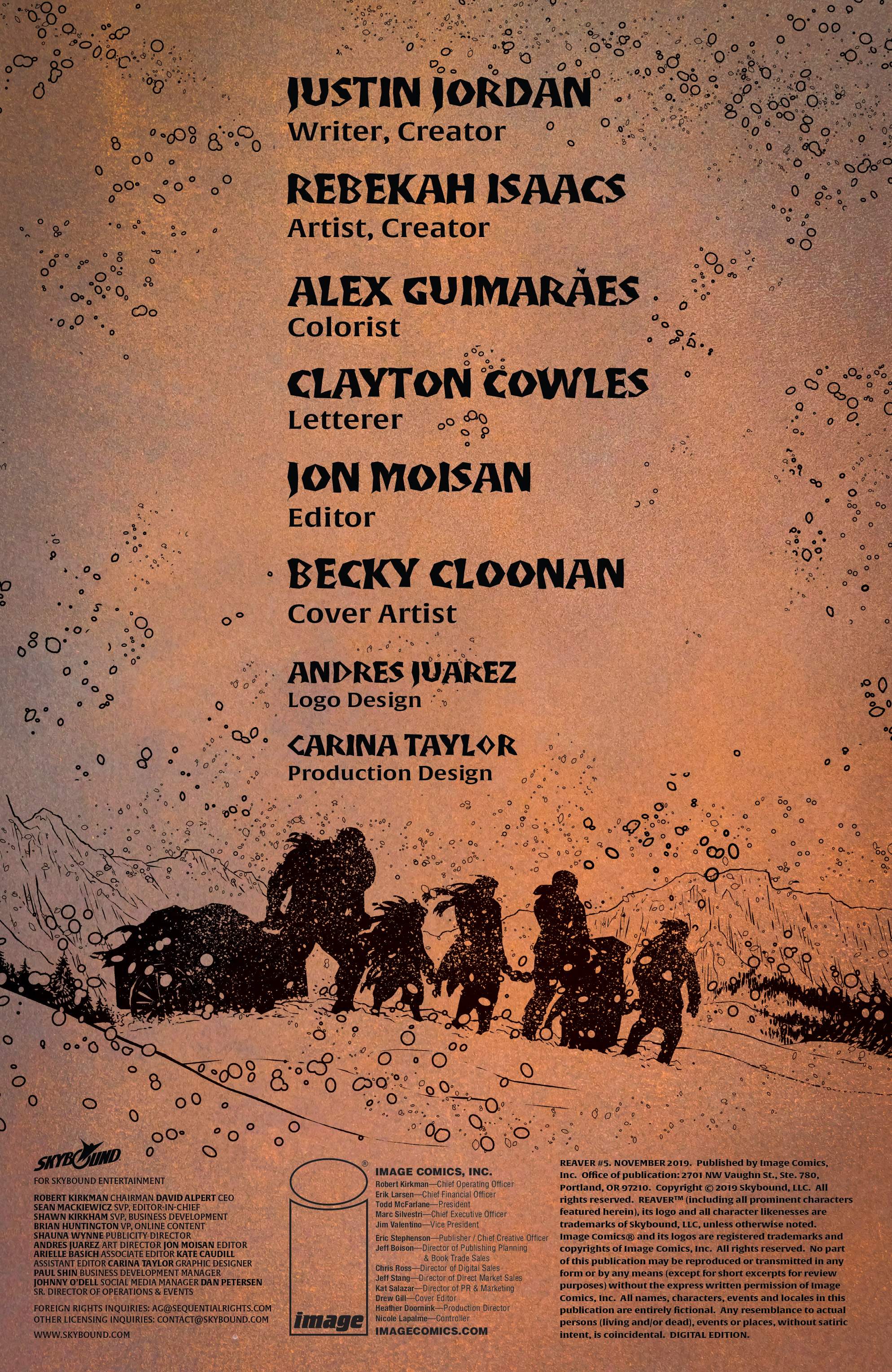 Read online Reaver comic -  Issue #5 - 2
