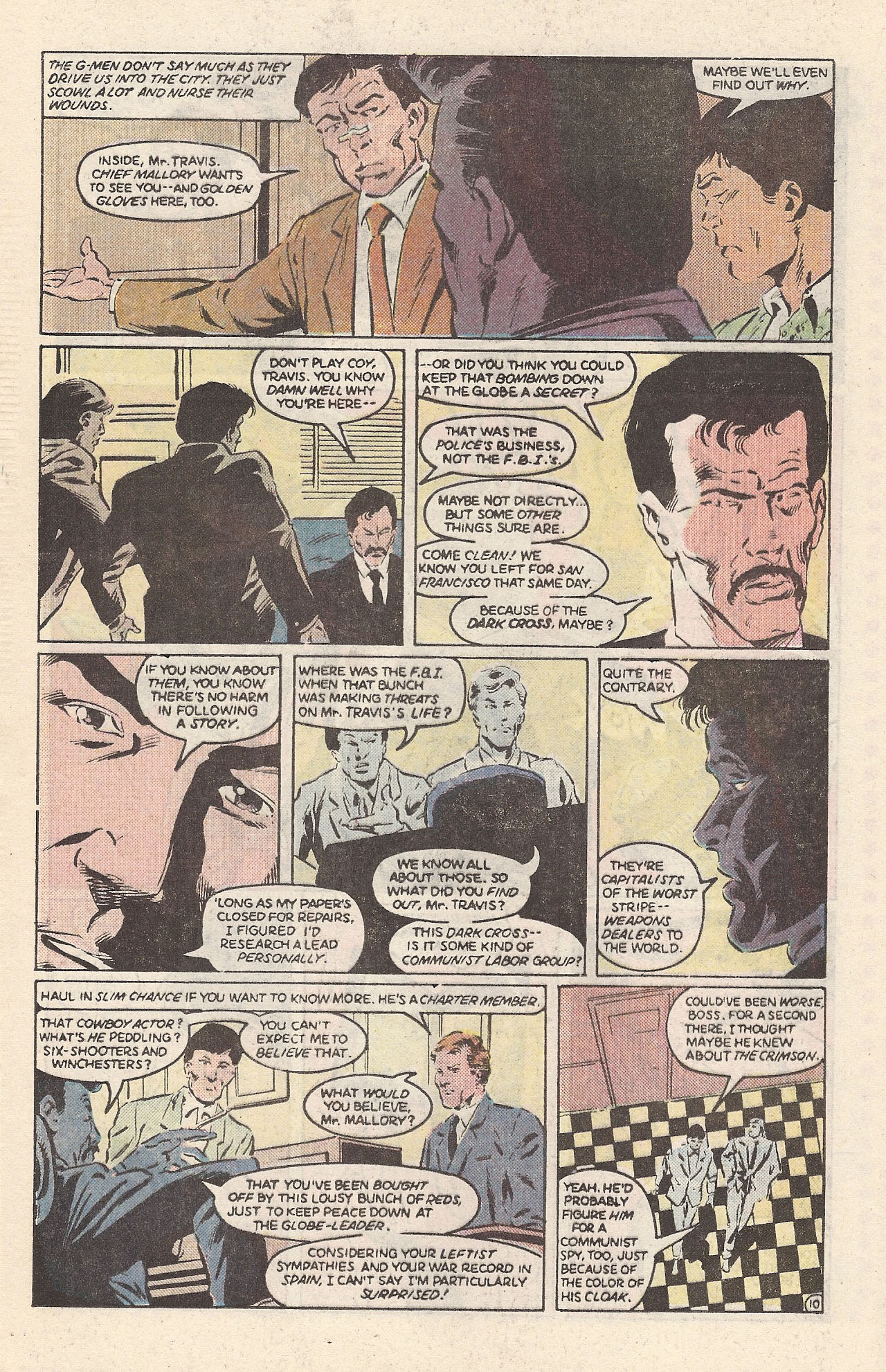 Read online Crimson Avenger comic -  Issue #4 - 16