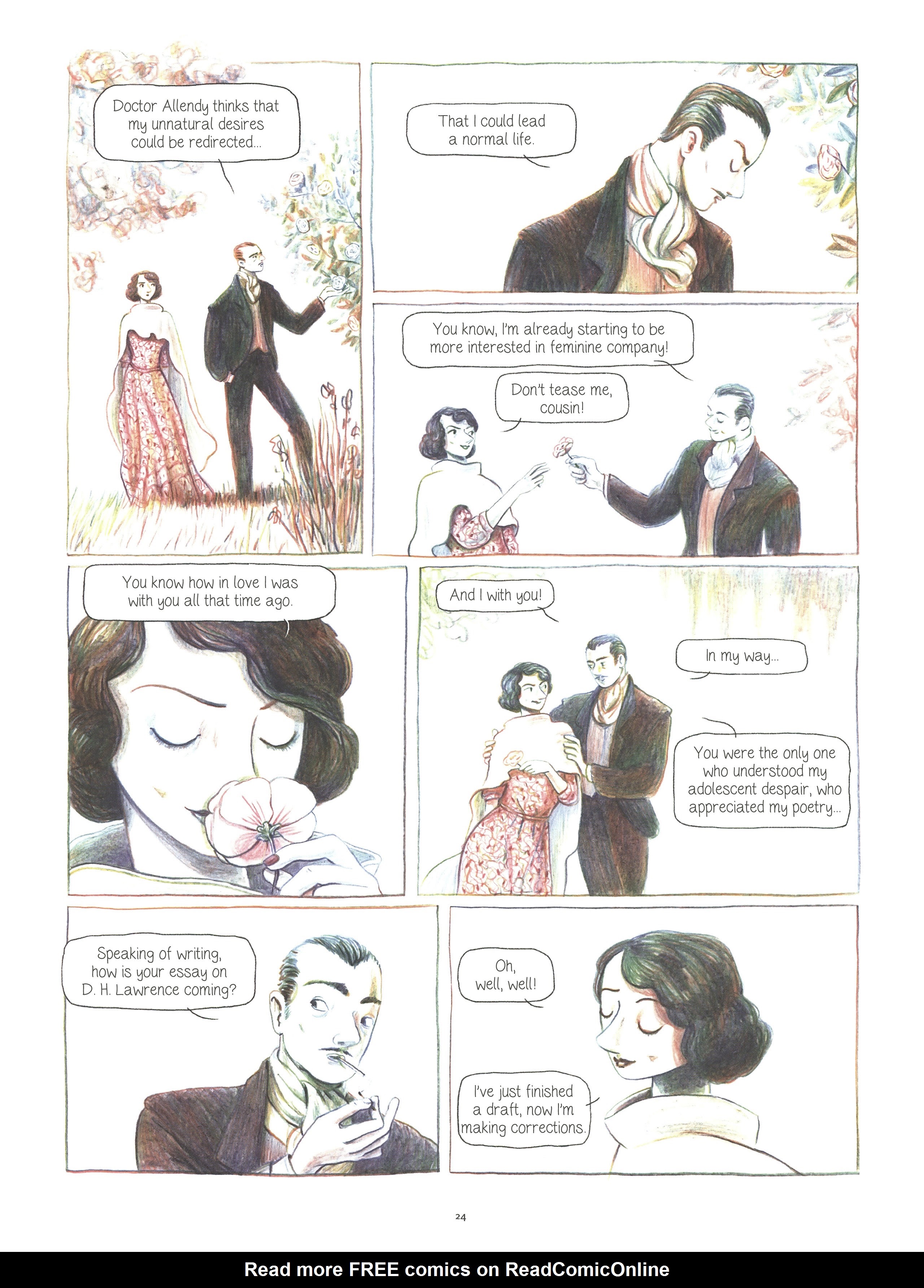Read online Anais Nin: On the Sea of Lies comic -  Issue # TPB (Part 1) - 24