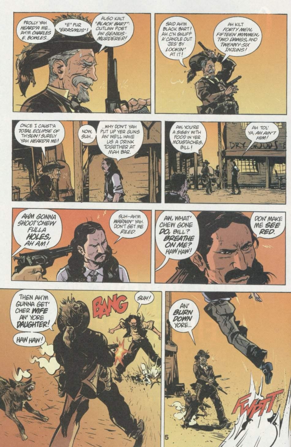 Read online Weird Western Tales (2001) comic -  Issue #1 - 8