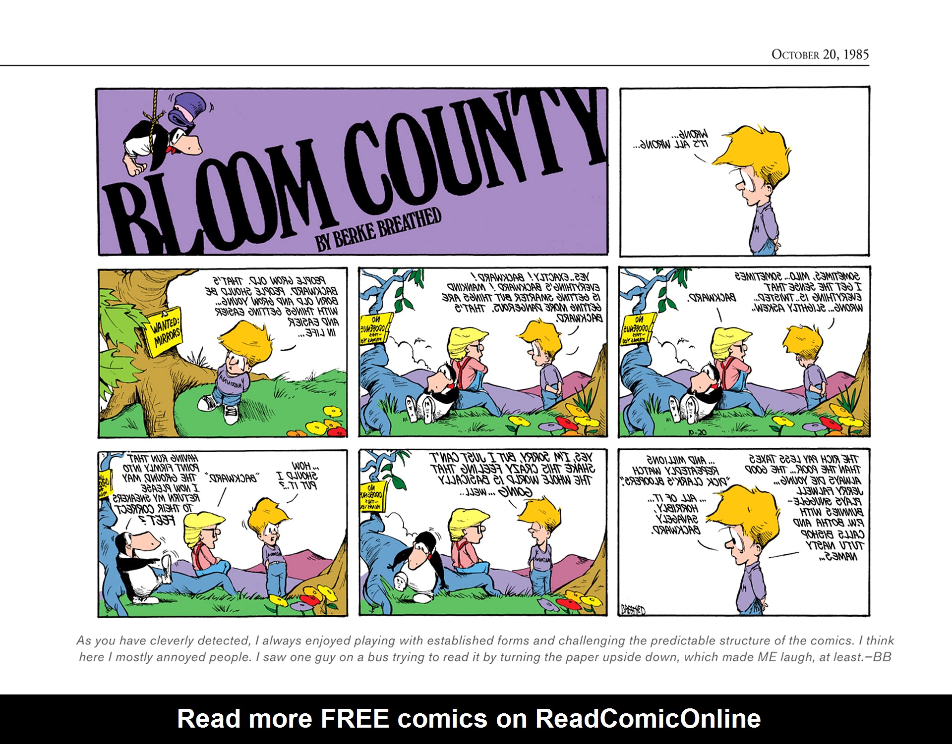 Read online The Bloom County Digital Library comic -  Issue # TPB 5 (Part 4) - 1