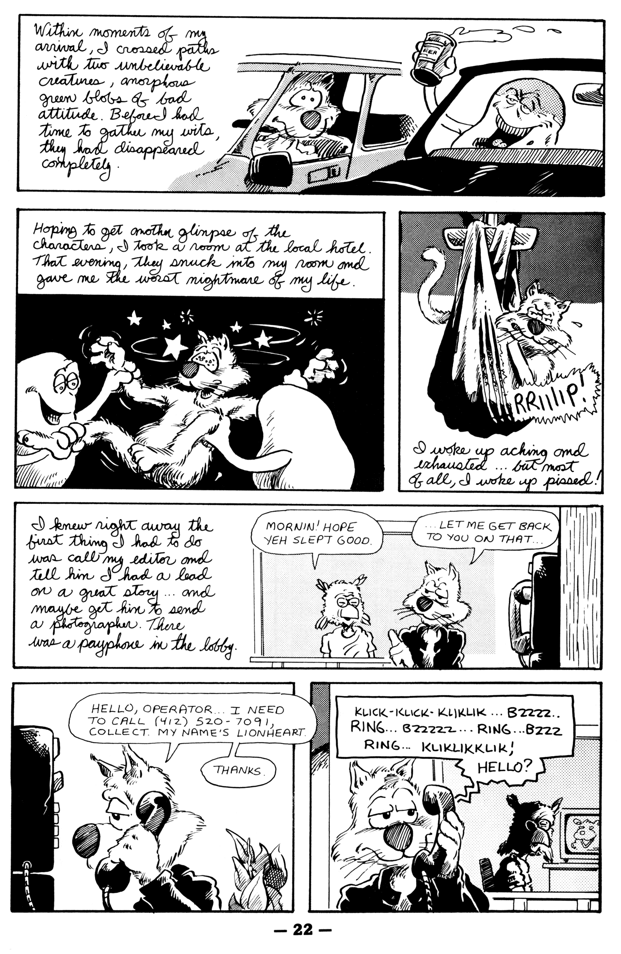 Read online Critters comic -  Issue #10 - 24