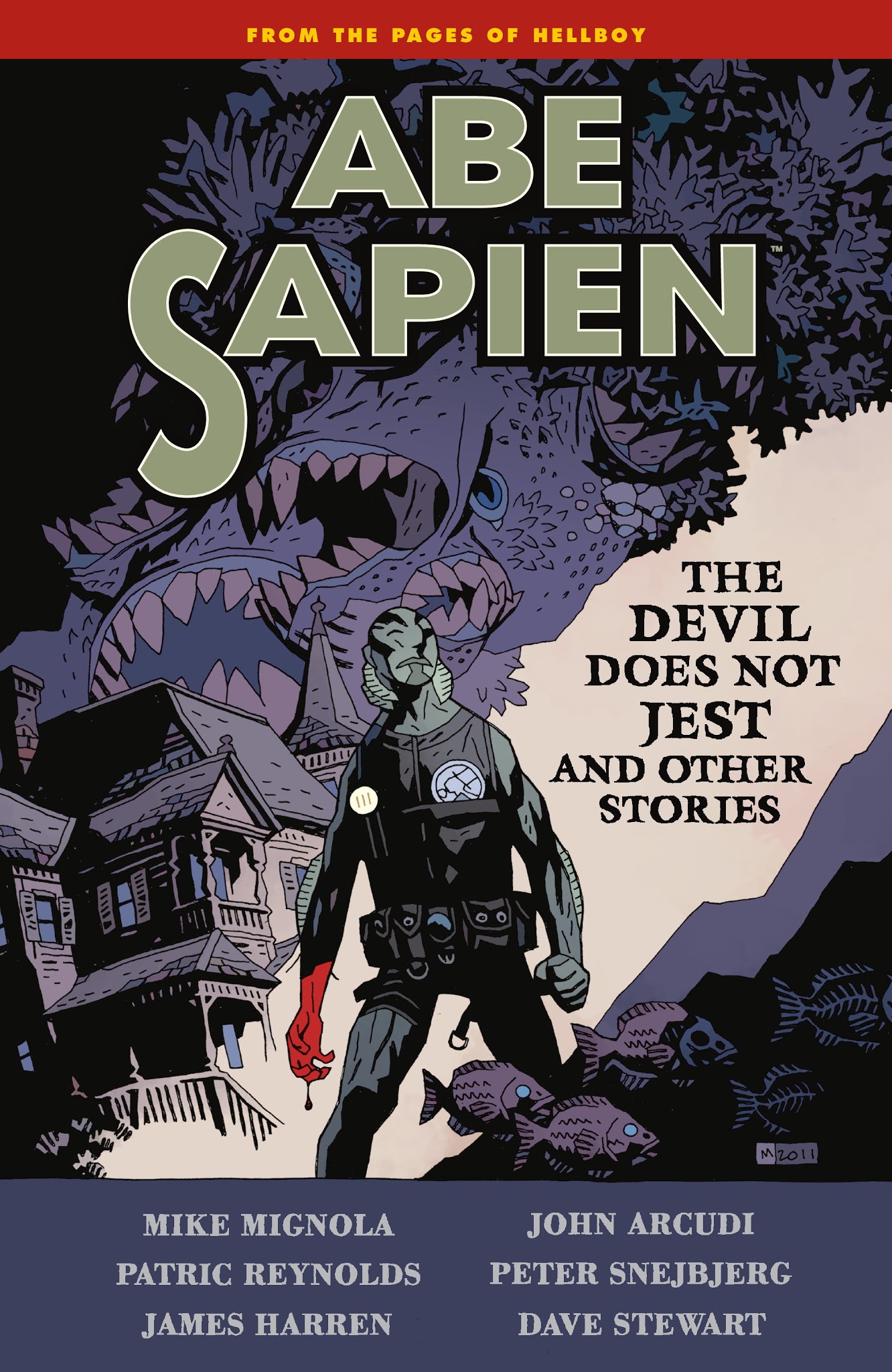 Read online Abe Sapien: The Devil Does Not Jest and Other Stories comic -  Issue # TPB - 1