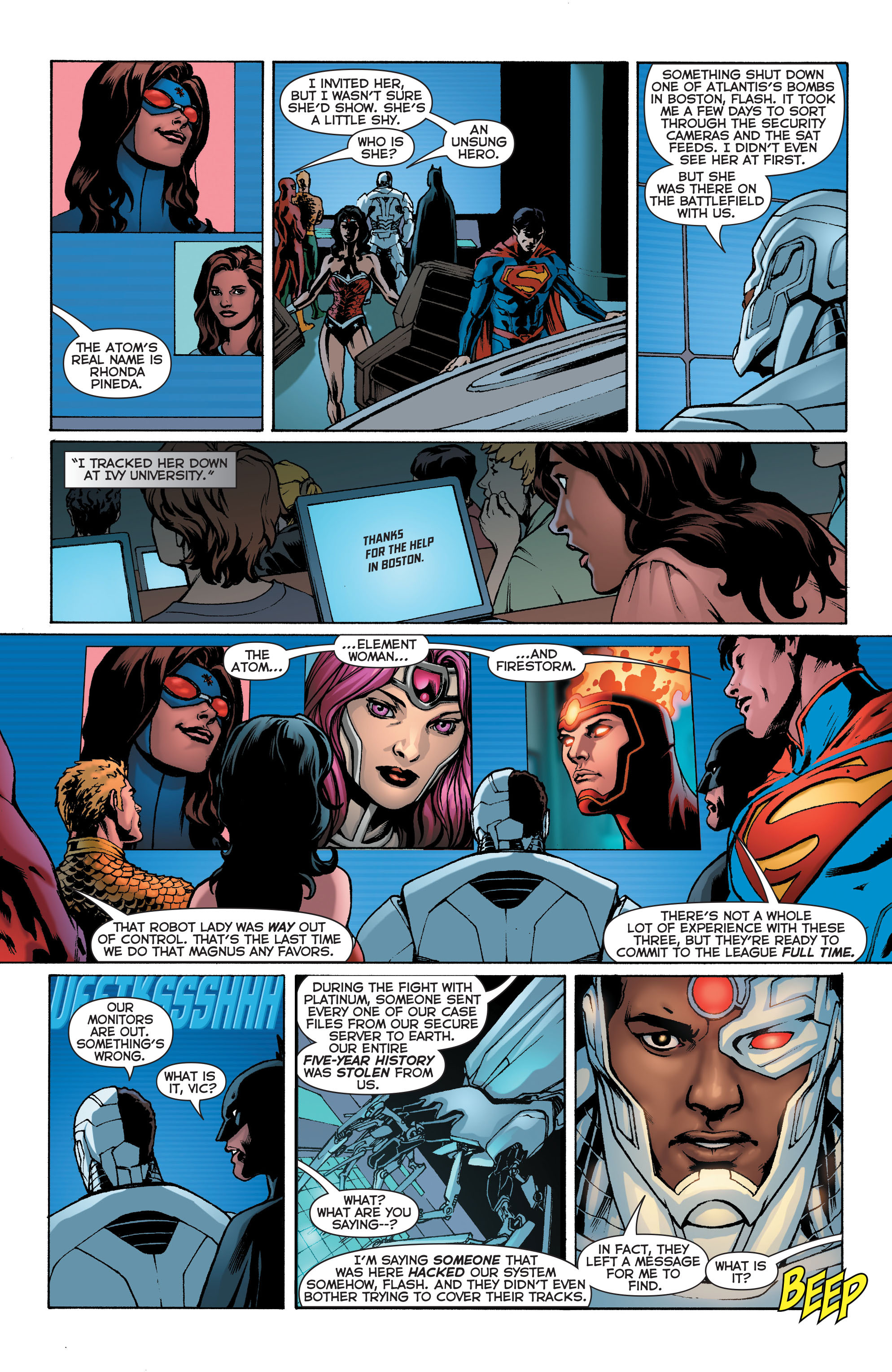 Read online Justice League (2011) comic -  Issue #18 - 19