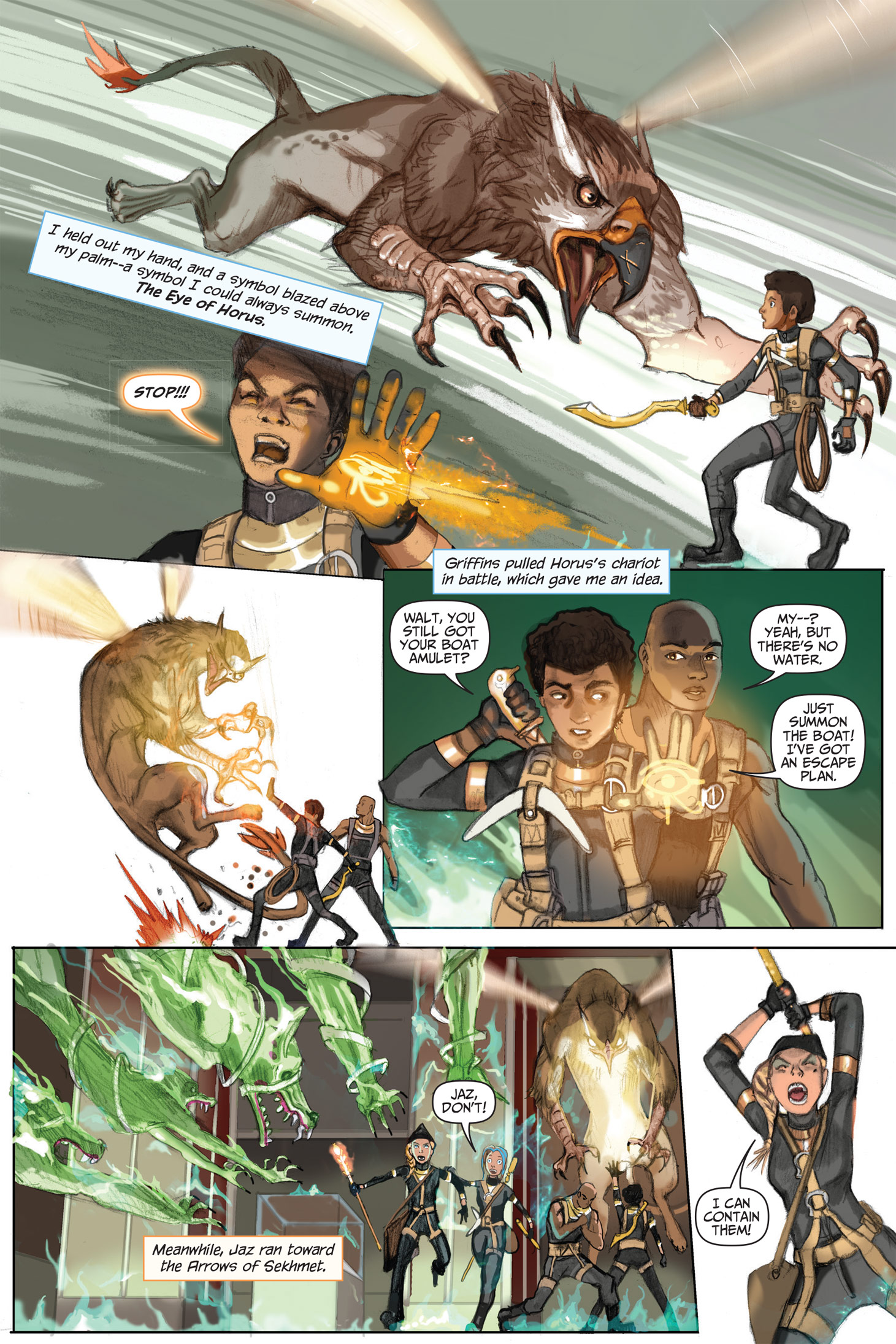 Read online The Kane Chronicles comic -  Issue # TPB 2 - 11