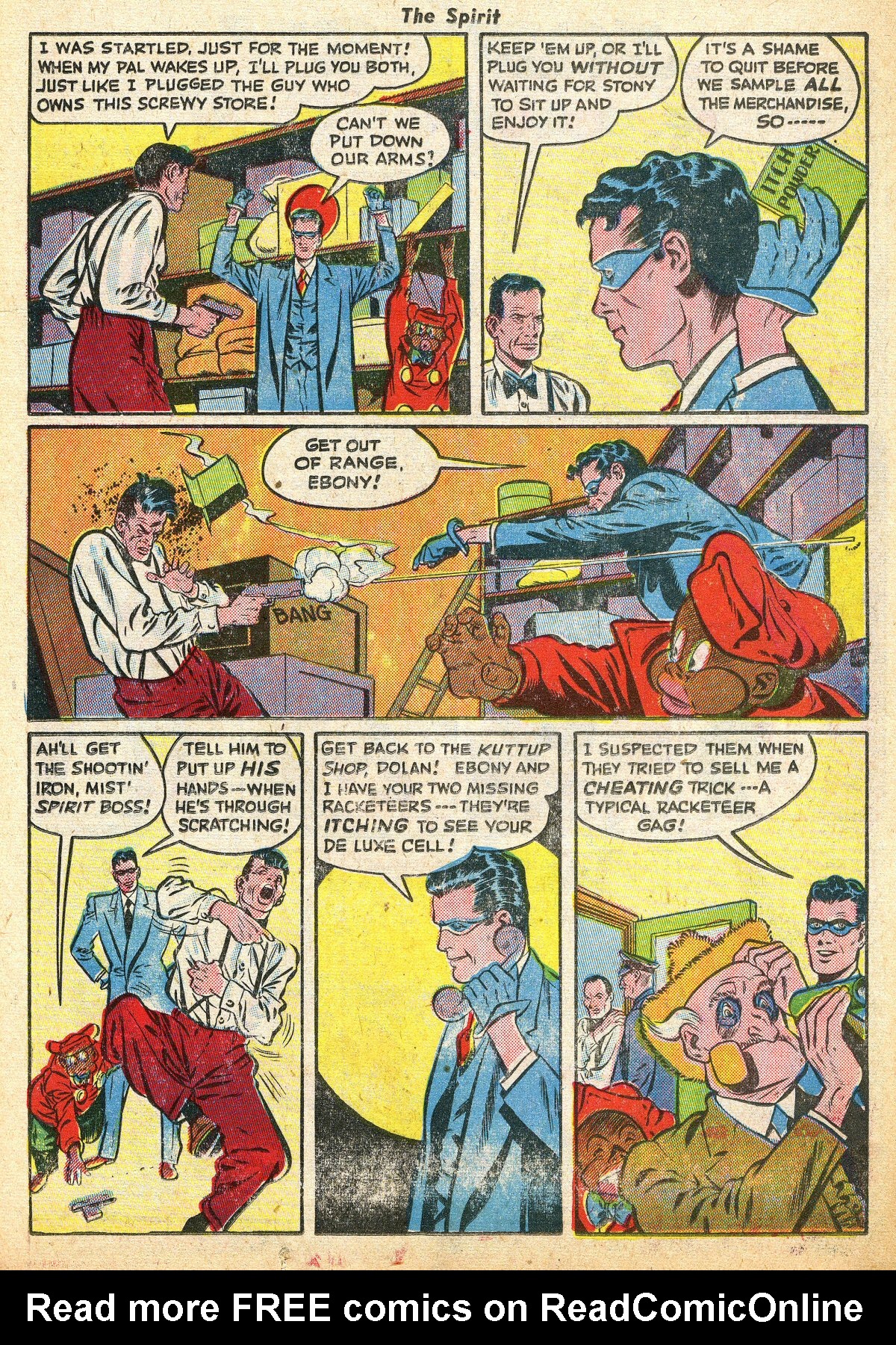 Read online The Spirit (1944) comic -  Issue #14 - 17