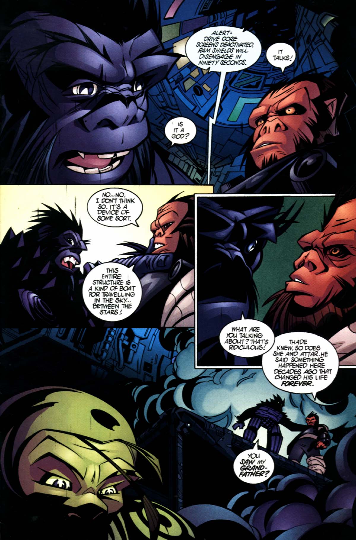 Read online Planet of the Apes: The Human War comic -  Issue #3 - 19