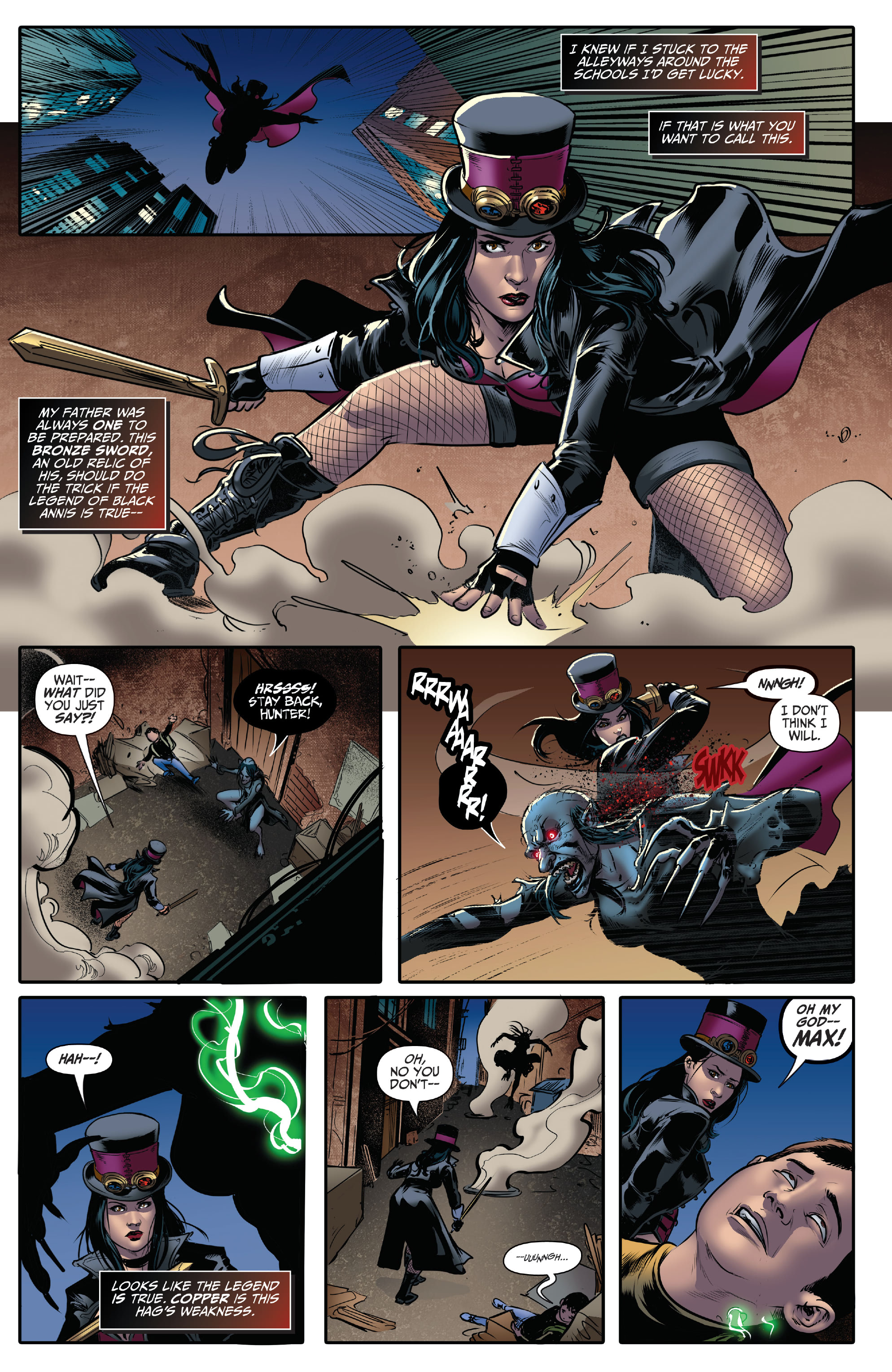 Read online Van Helsing: Black Annis comic -  Issue # Full - 24