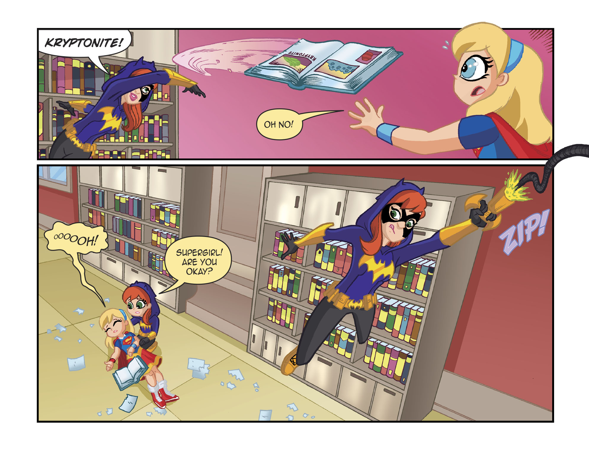 Read online DC Super Hero Girls: Out of the Bottle comic -  Issue #5 - 11