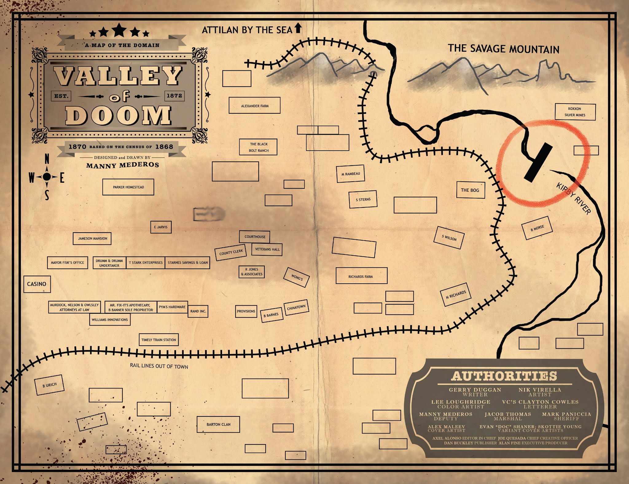 Read online Marvel 1872: Warzones! comic -  Issue # TPB - 5