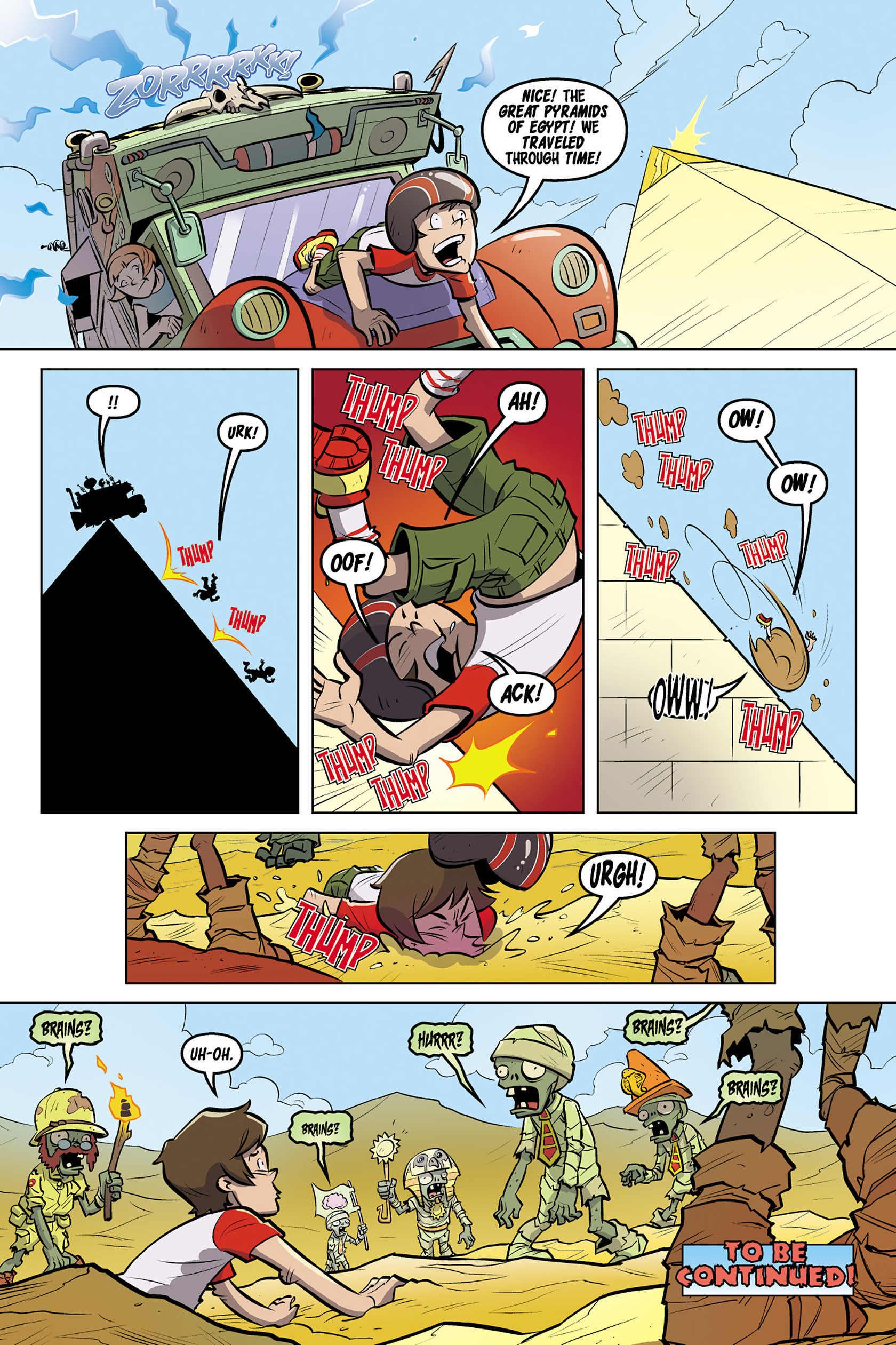 Read online Plants vs. Zombies: Timepocalypse comic -  Issue #1 - 15