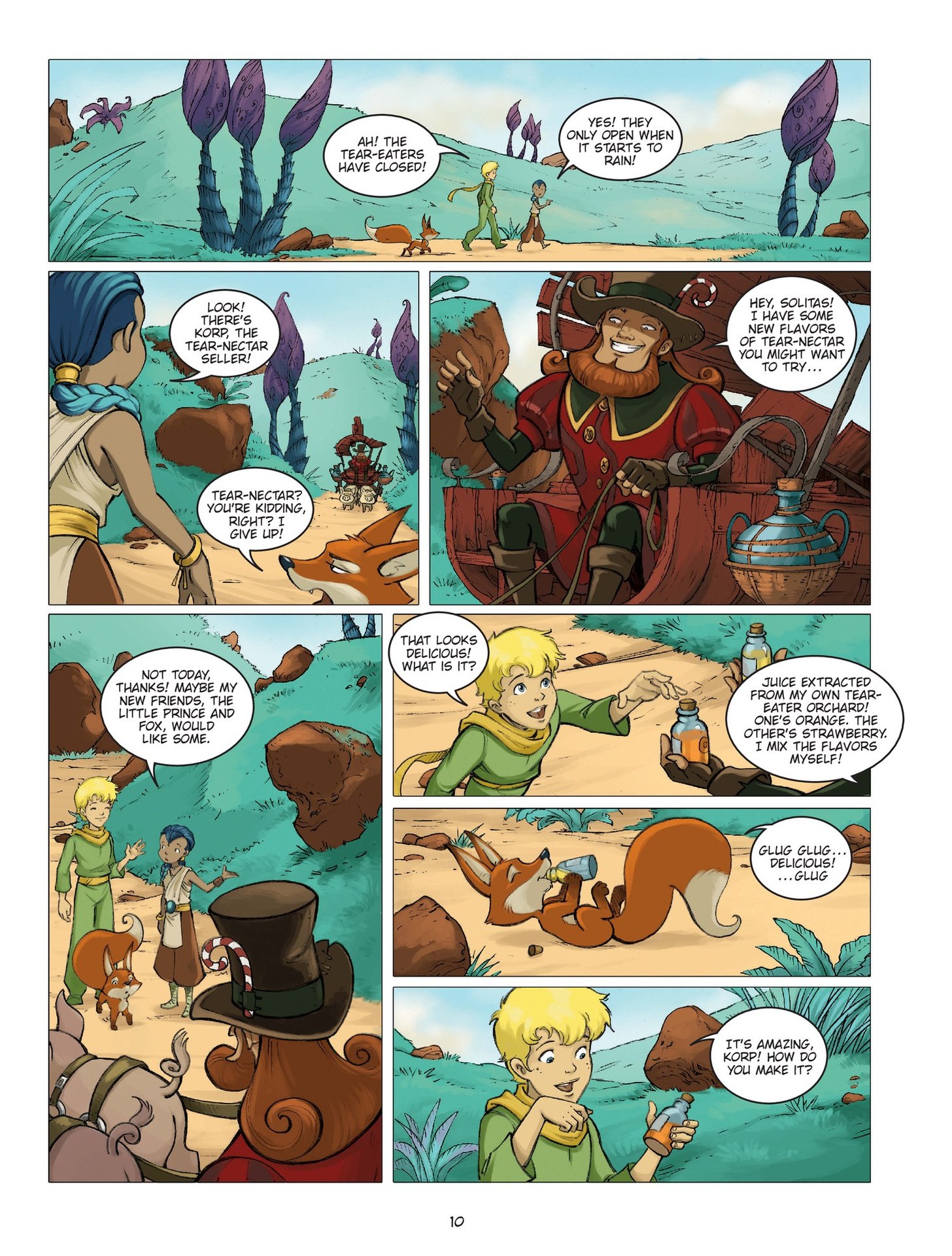 Read online The Little Prince comic -  Issue #13 - 14
