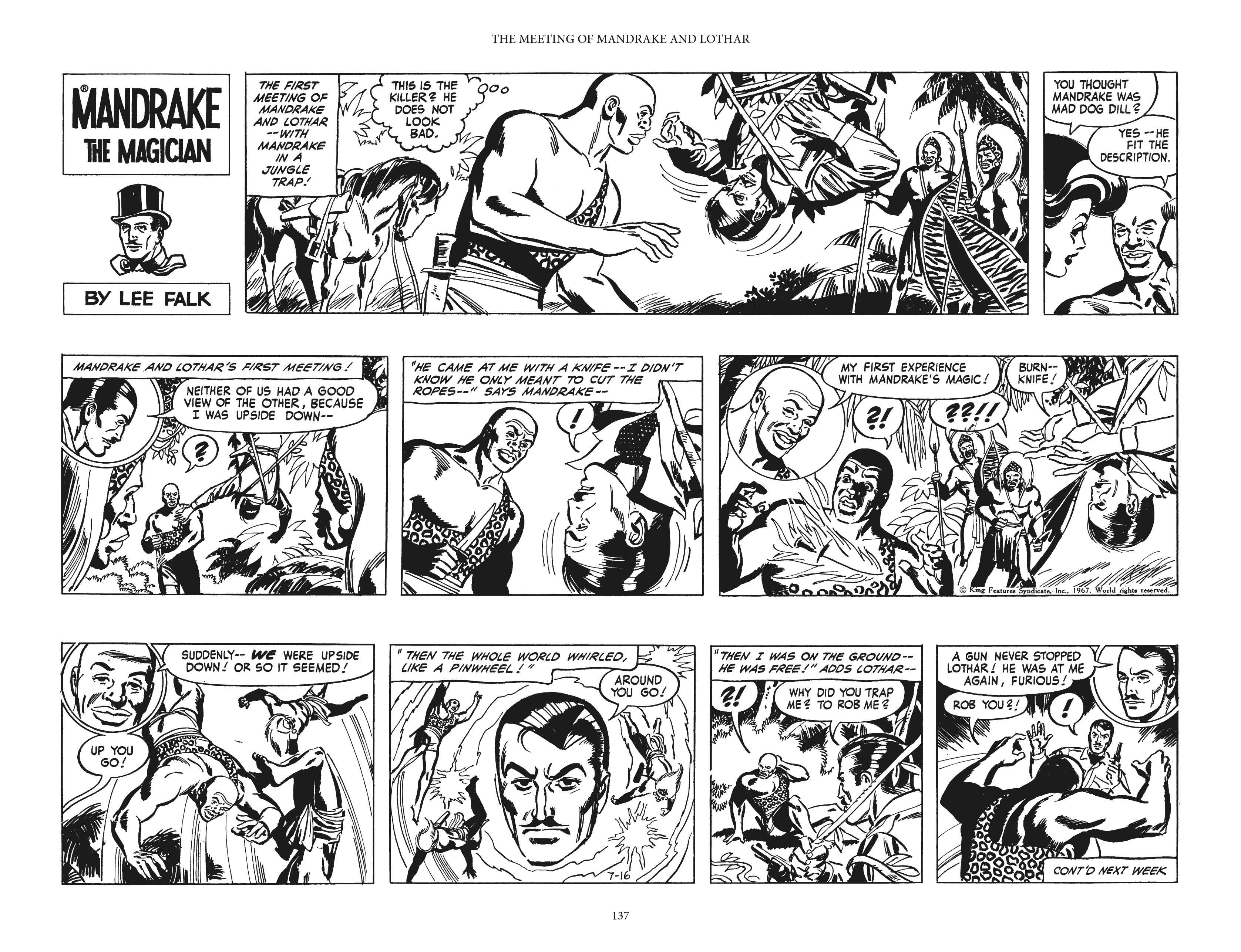 Read online Mandrake the Magician: The Fred Fredricks Sundays comic -  Issue # TPB (Part 2) - 38