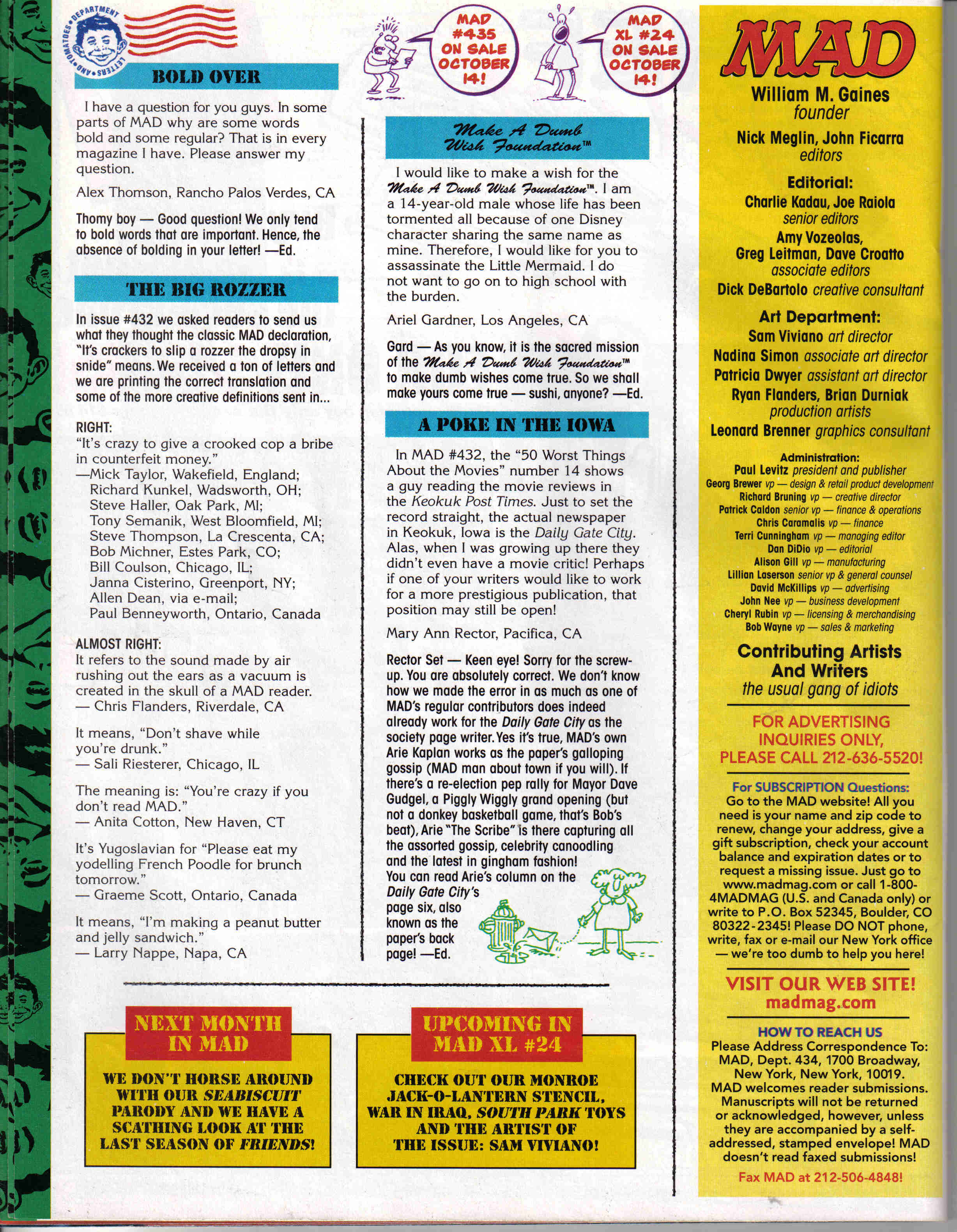 Read online MAD comic -  Issue #434 - 6