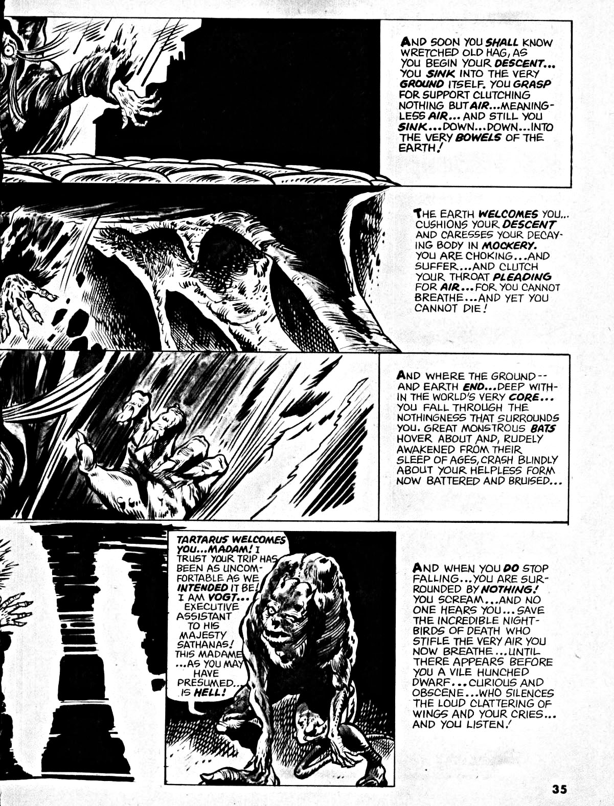 Read online Nightmare (1970) comic -  Issue #4 - 34