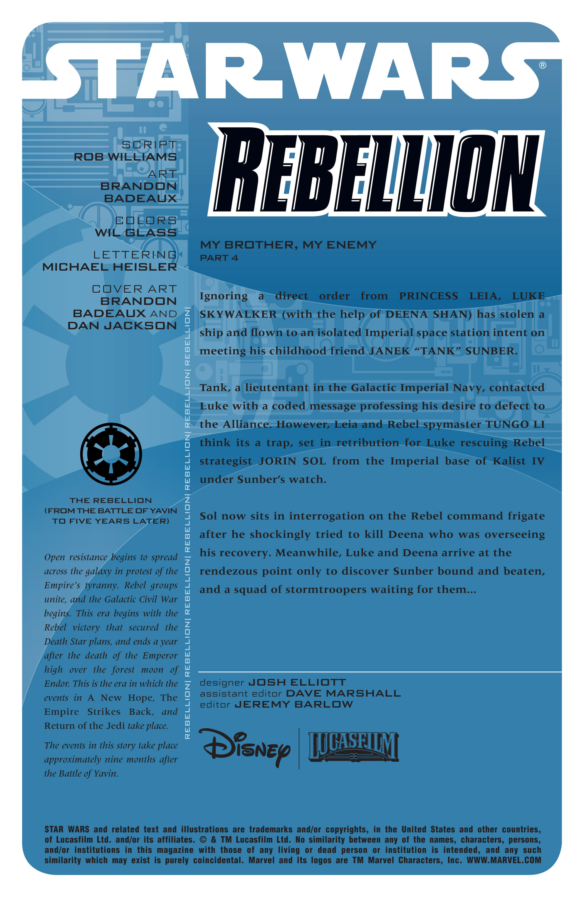 Read online Star Wars: Rebellion comic -  Issue #4 - 2