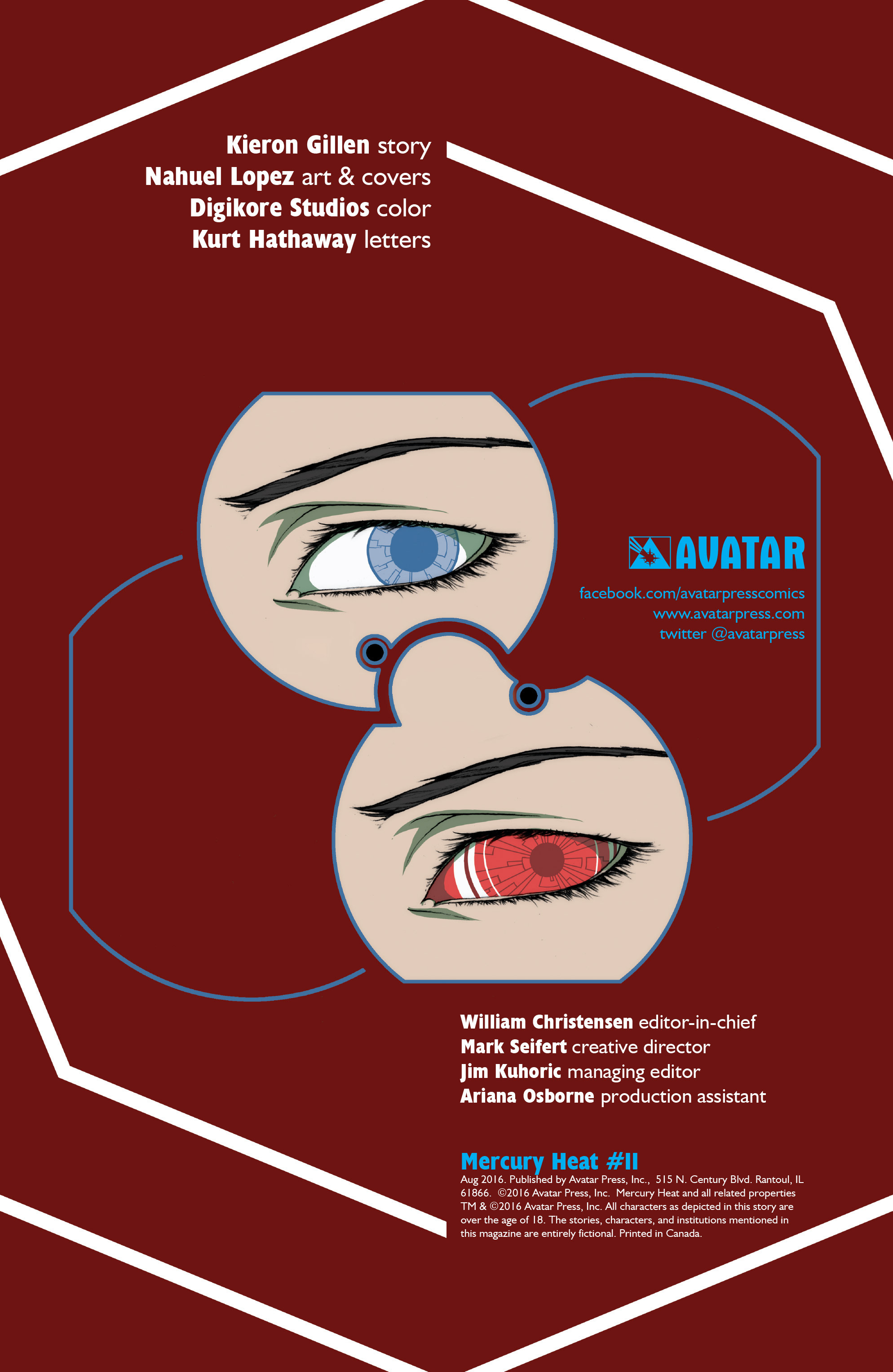 Read online Mercury Heat comic -  Issue #11 - 2
