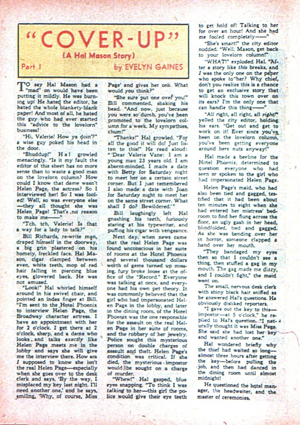 Read online Sensation (Mystery) Comics comic -  Issue #2 - 46