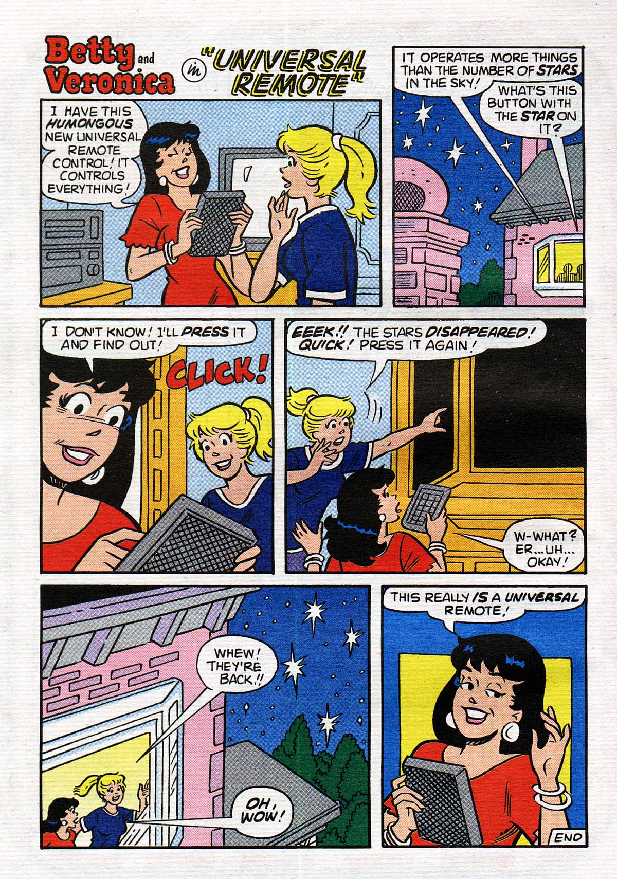 Read online Betty and Veronica Digest Magazine comic -  Issue #151 - 85