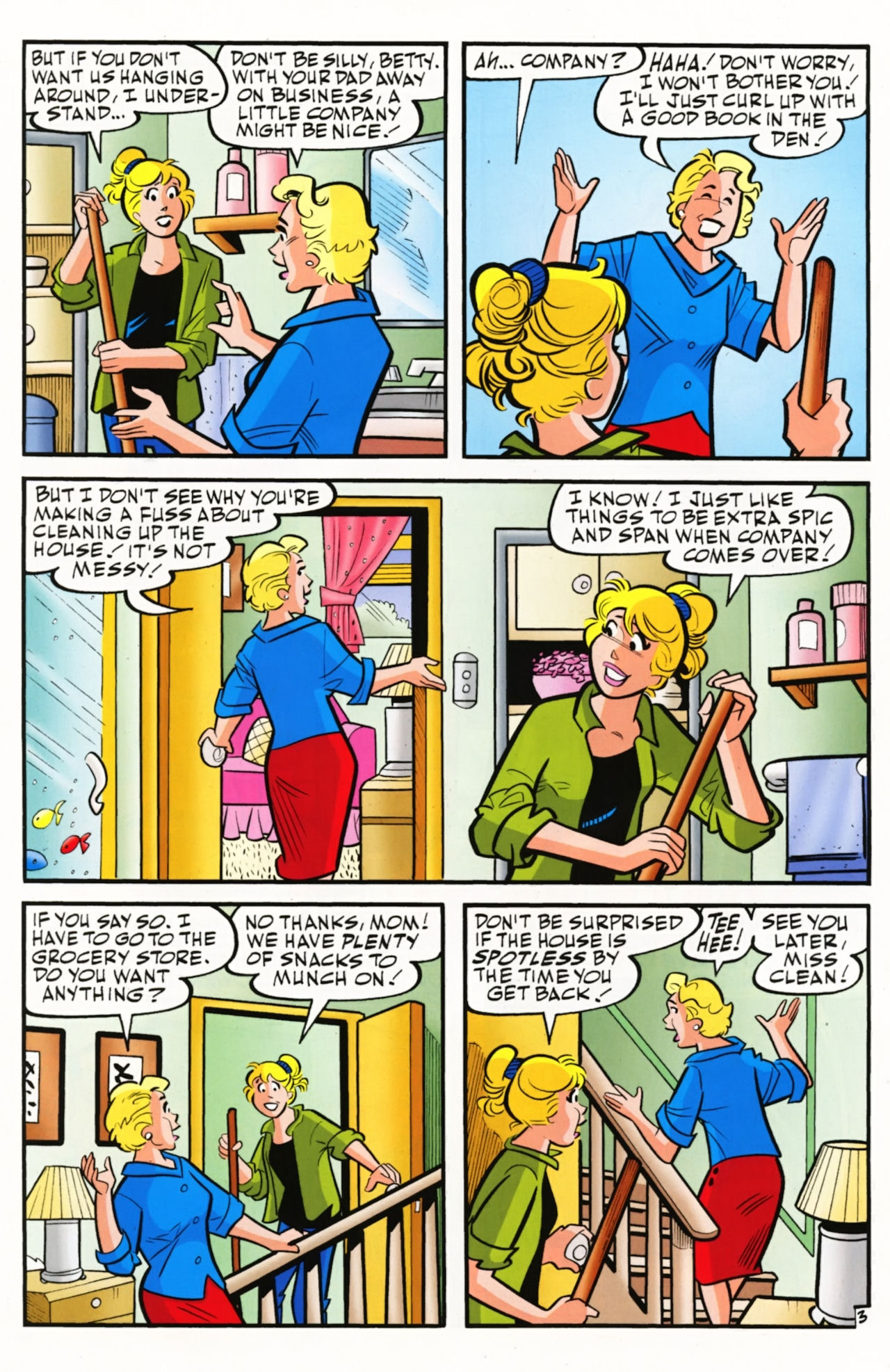 Read online Betty comic -  Issue #186 - 21