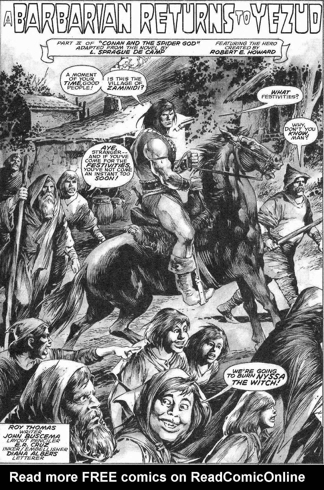 The Savage Sword Of Conan issue 208 - Page 7