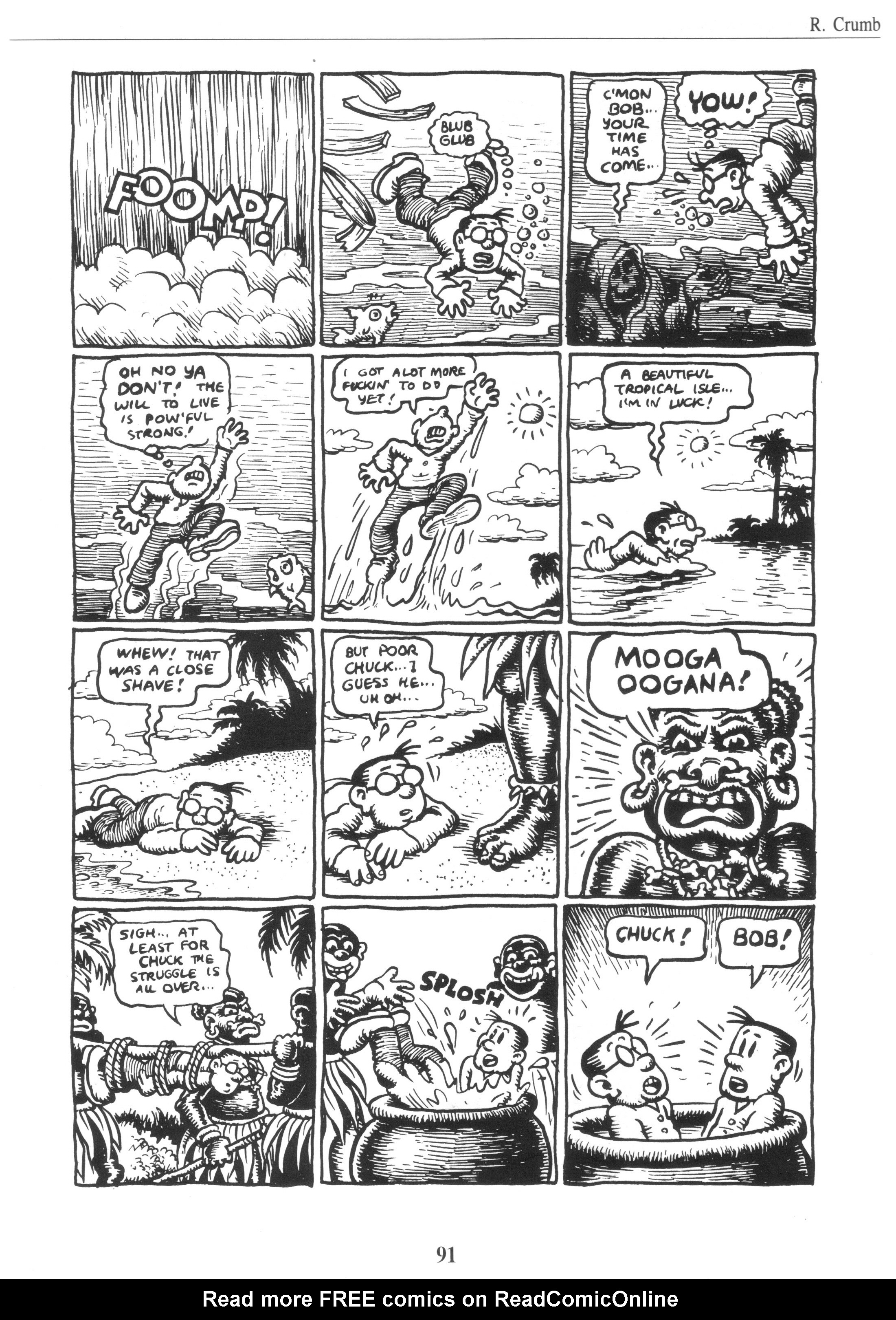 Read online The Complete Crumb Comics comic -  Issue # TPB 6 - 101