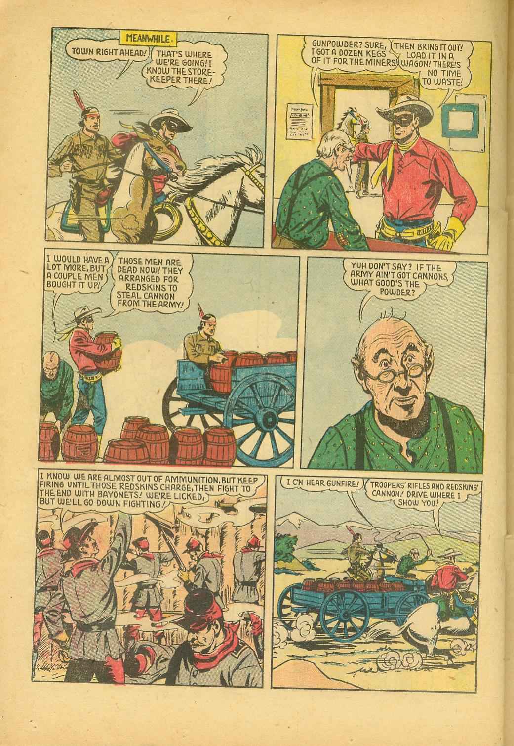 Read online The Lone Ranger (1948) comic -  Issue #29 - 34