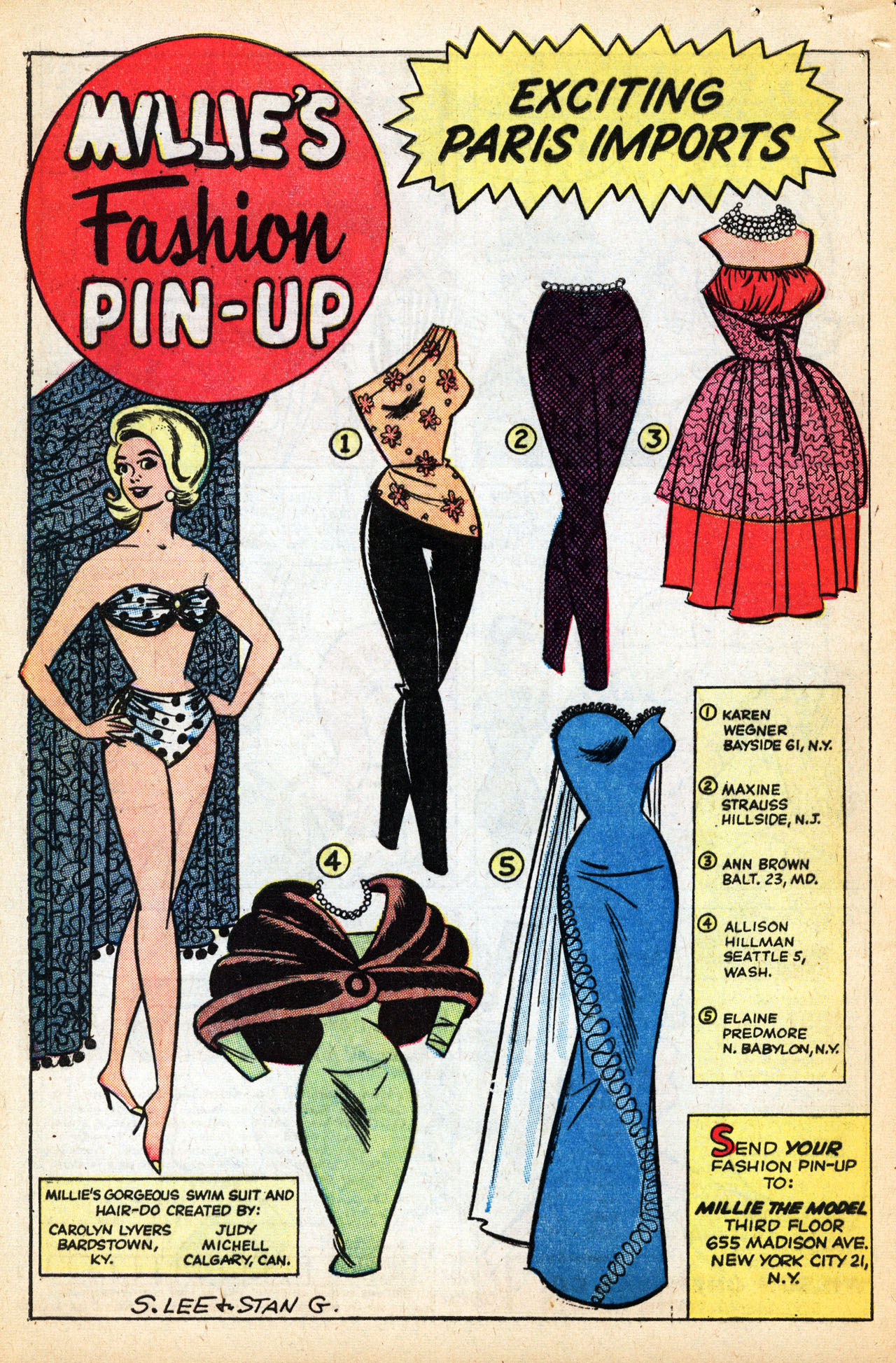 Read online Millie the Model comic -  Issue #111 - 8