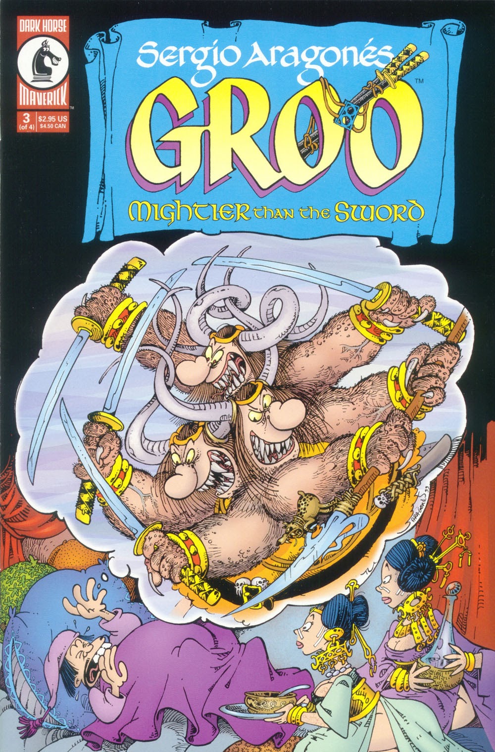 Read online Sergio Aragonés' Groo: Mightier Than the Sword comic -  Issue #3 - 1