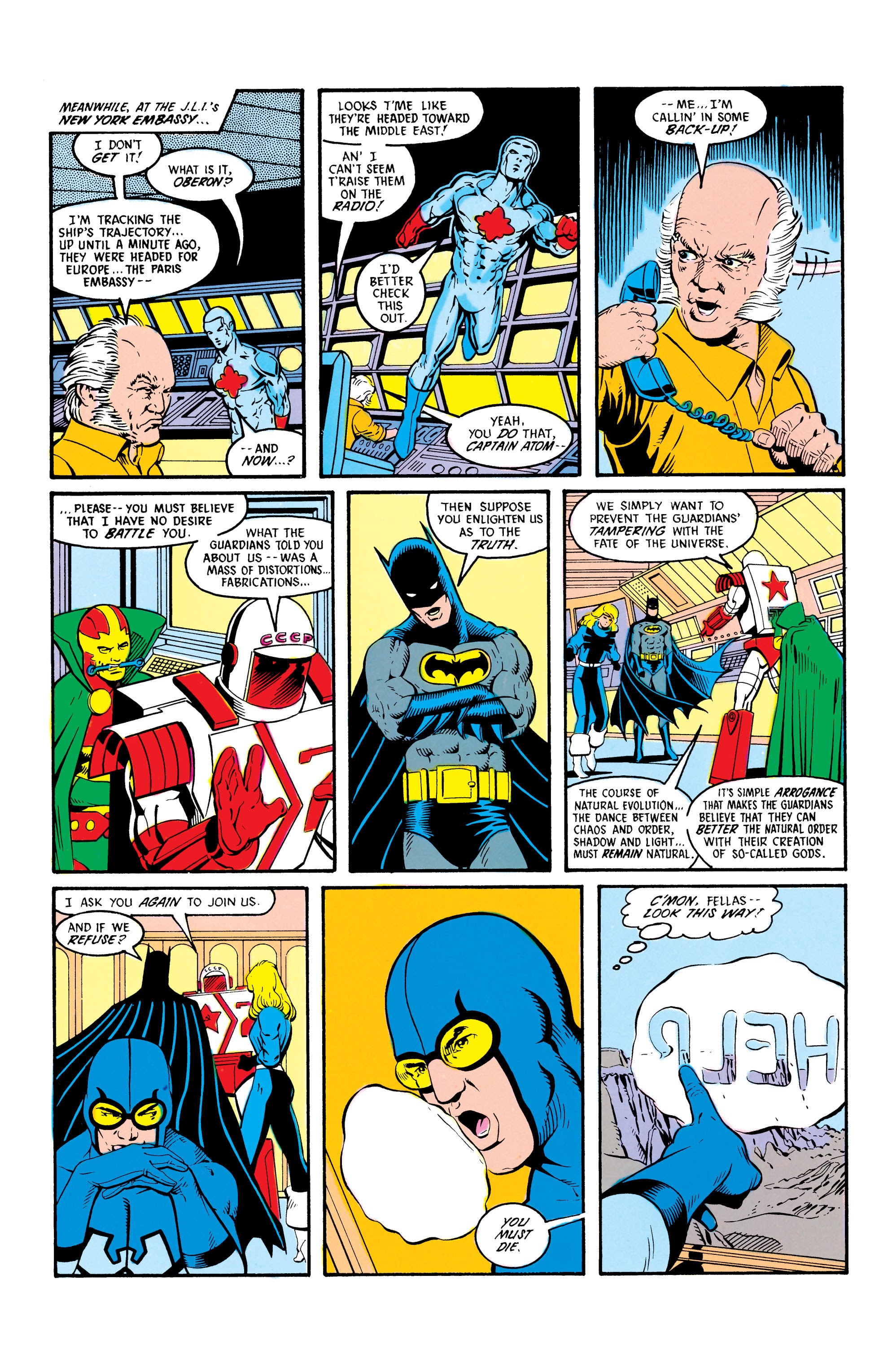 Read online Justice League International (1987) comic -  Issue #9 - 4