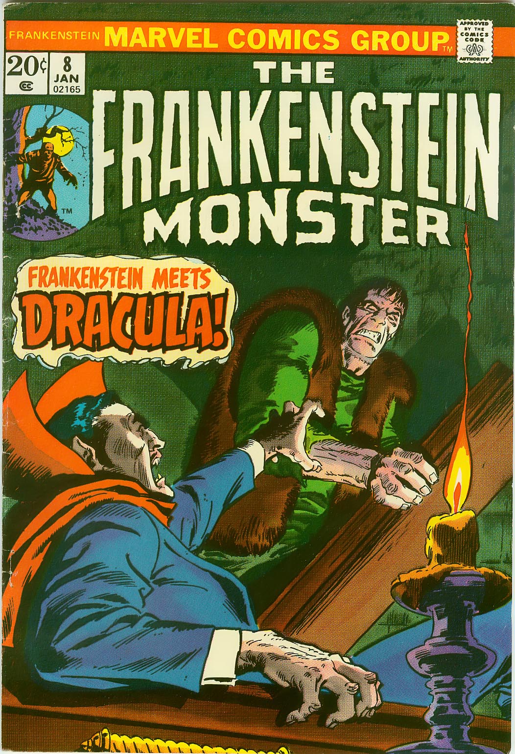 Read online Frankenstein (1973) comic -  Issue #8 - 1