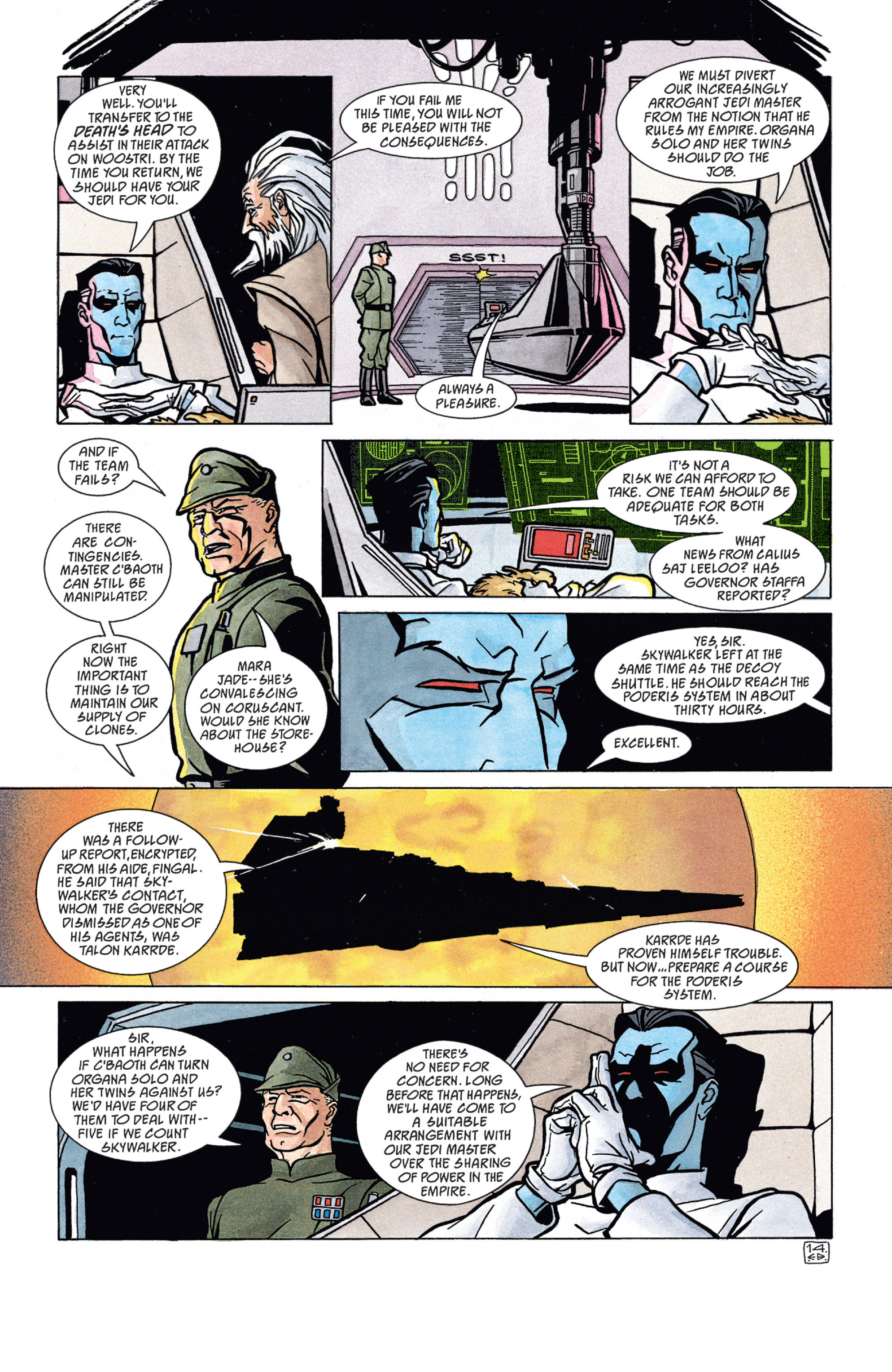Read online Star Wars: The Thrawn Trilogy comic -  Issue # Full (Part 2) - 112