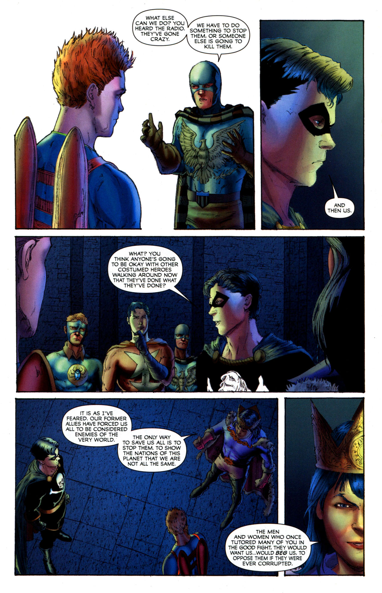 Read online Project Superpowers: Chapter Two comic -  Issue #1 - 14