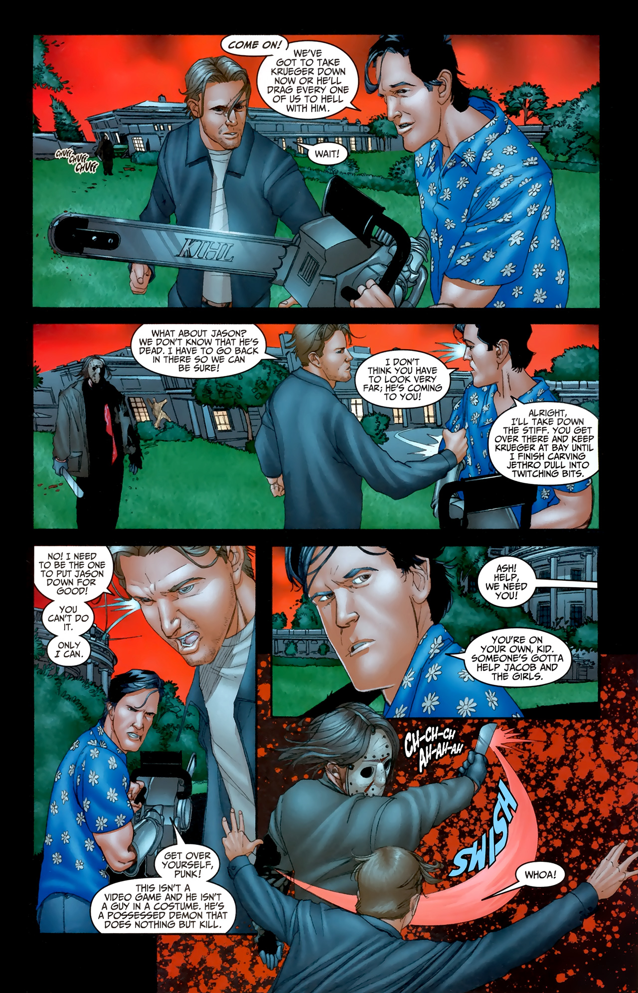 Read online Freddy vs. Jason vs. Ash: The Nightmare Warriors comic -  Issue #6 - 5