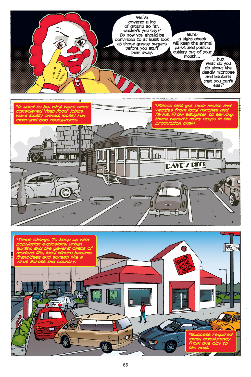 Read online Supersized: Strange Tales from a Fast-Food Culture comic -  Issue # TPB - 66