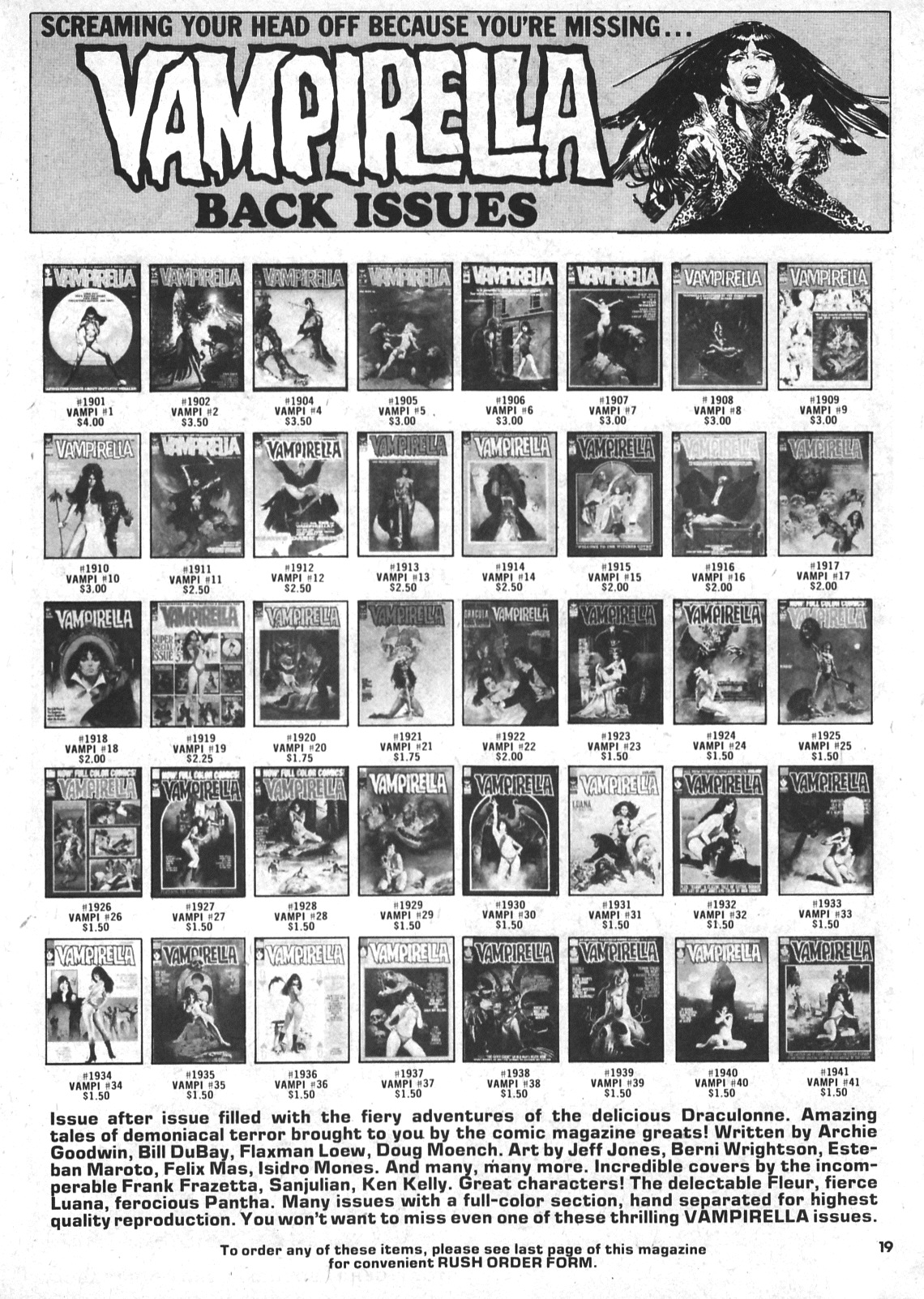 Read online Vampirella (1969) comic -  Issue #42 - 19