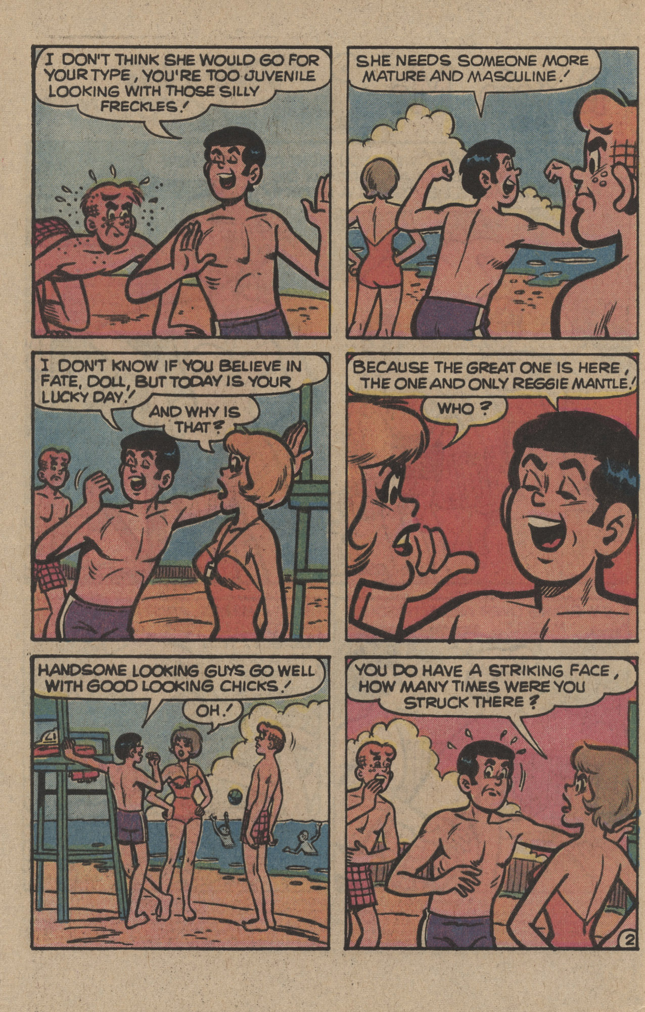 Read online Reggie and Me (1966) comic -  Issue #100 - 4
