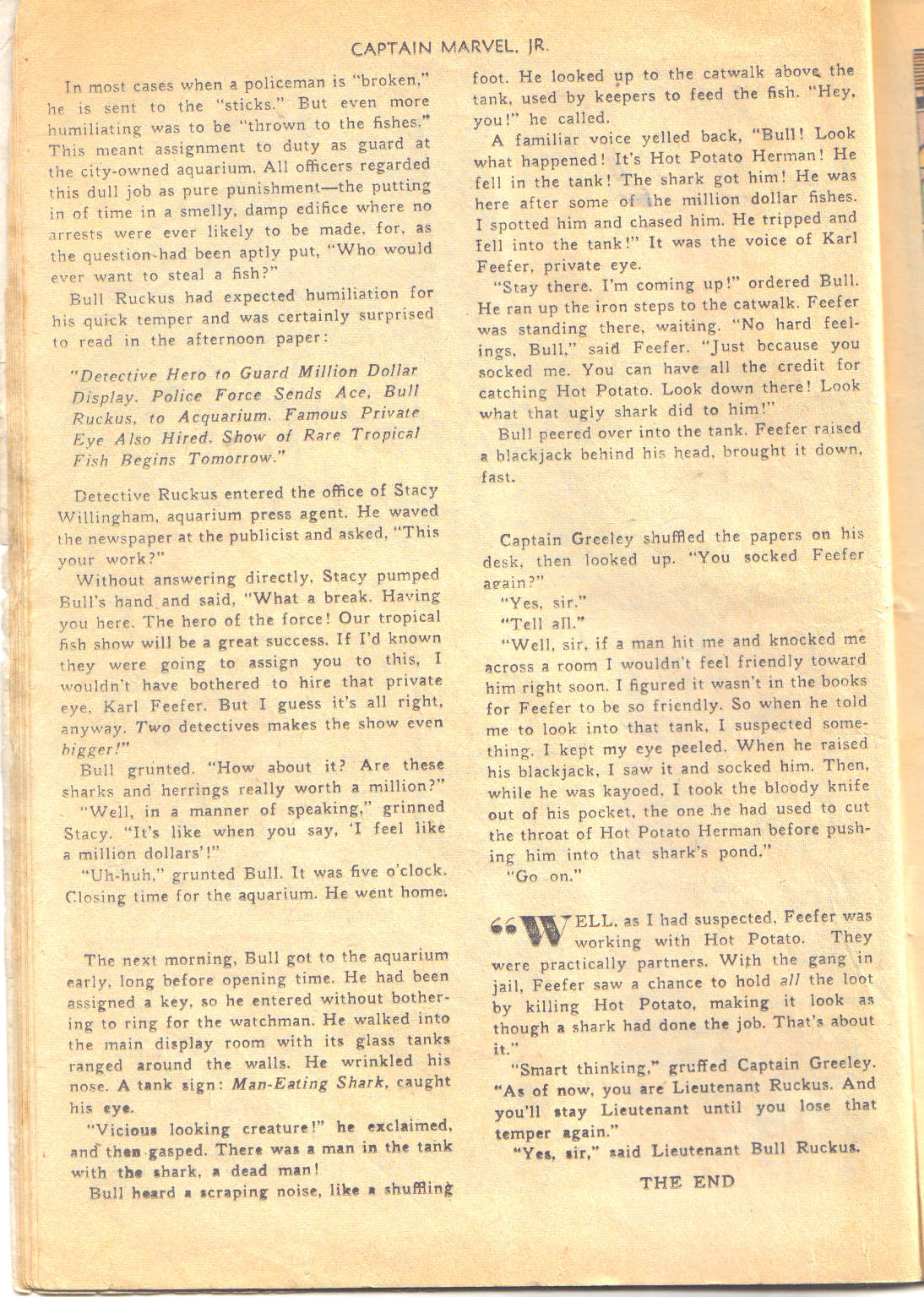 Read online Captain Marvel, Jr. comic -  Issue #90 - 16