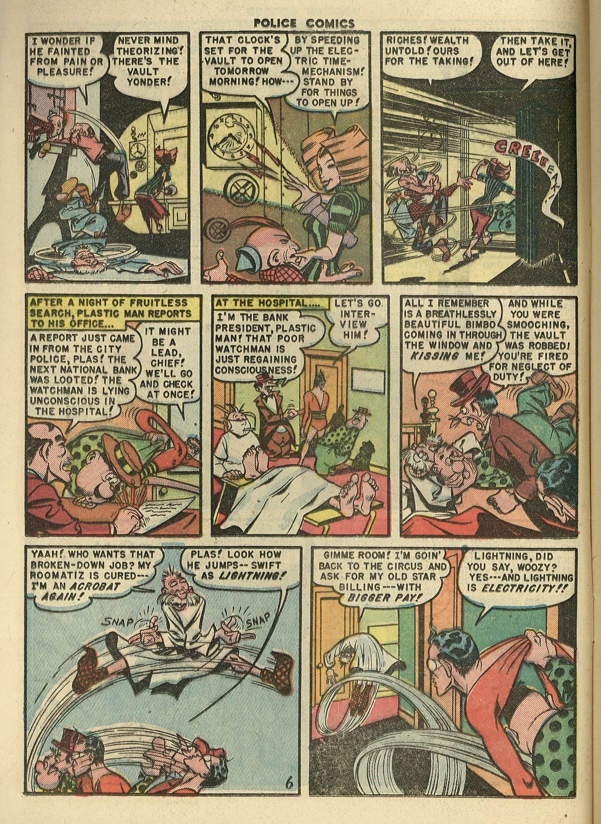 Read online Police Comics comic -  Issue #100 - 8