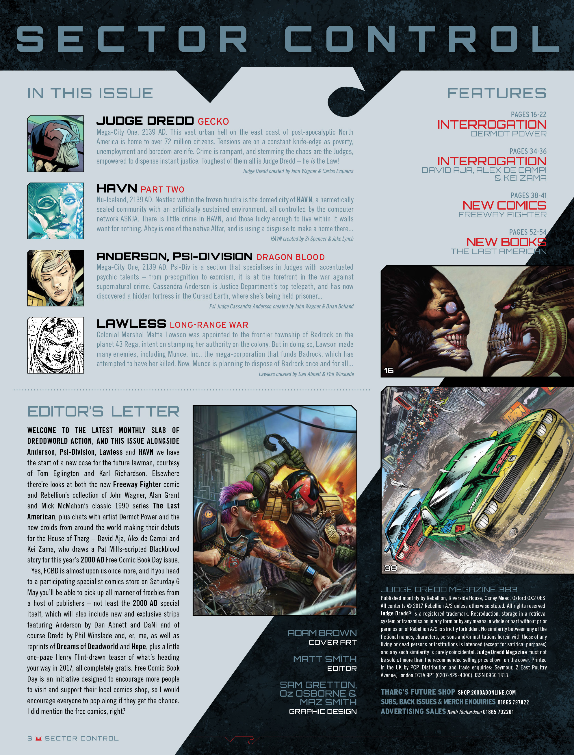 Judge Dredd Megazine (Vol. 5) Issue #383 #182 - English 3