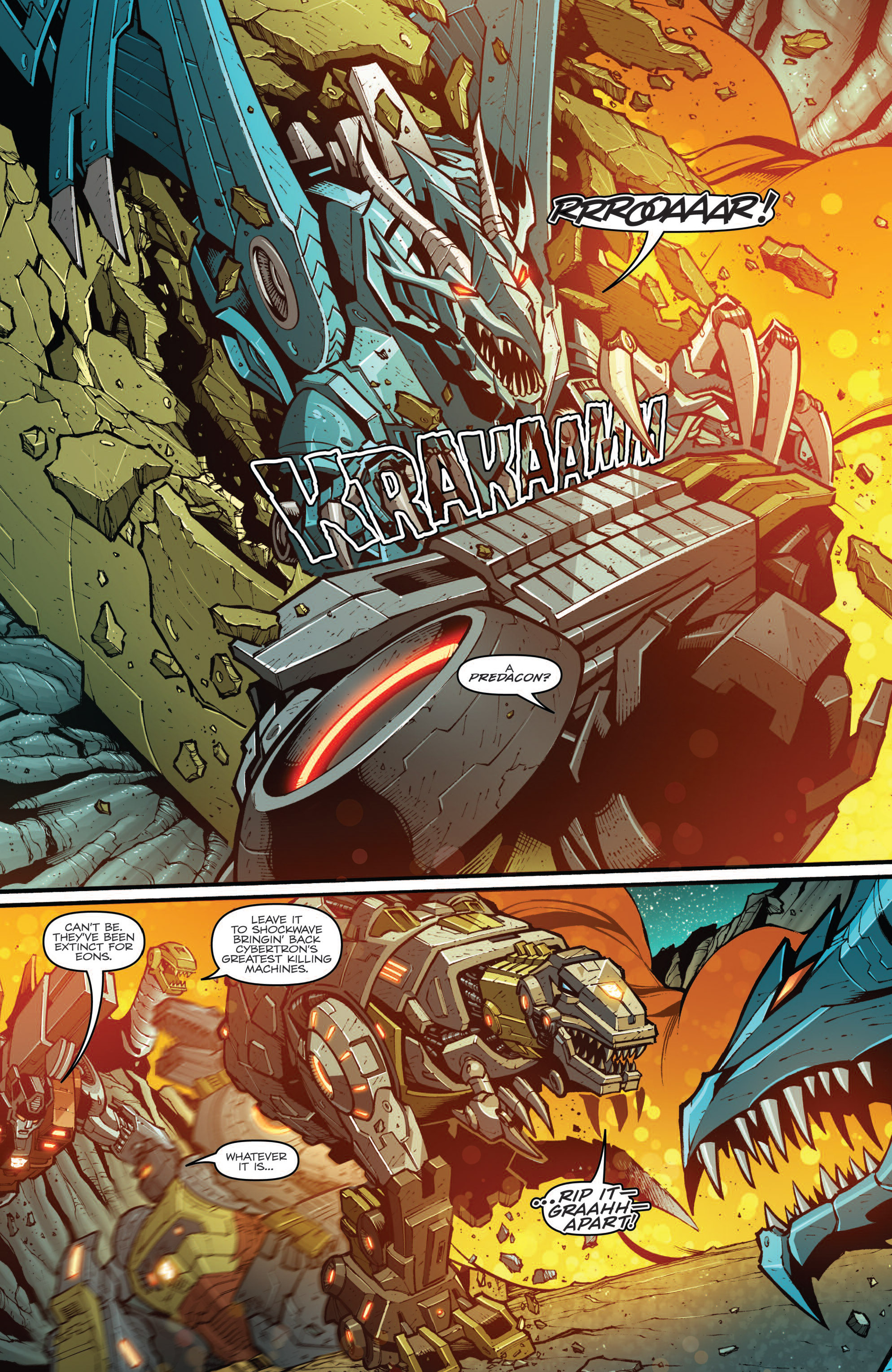 Read online The Transformers Prime: Rage of the Dinobots comic -  Issue #1 - 17