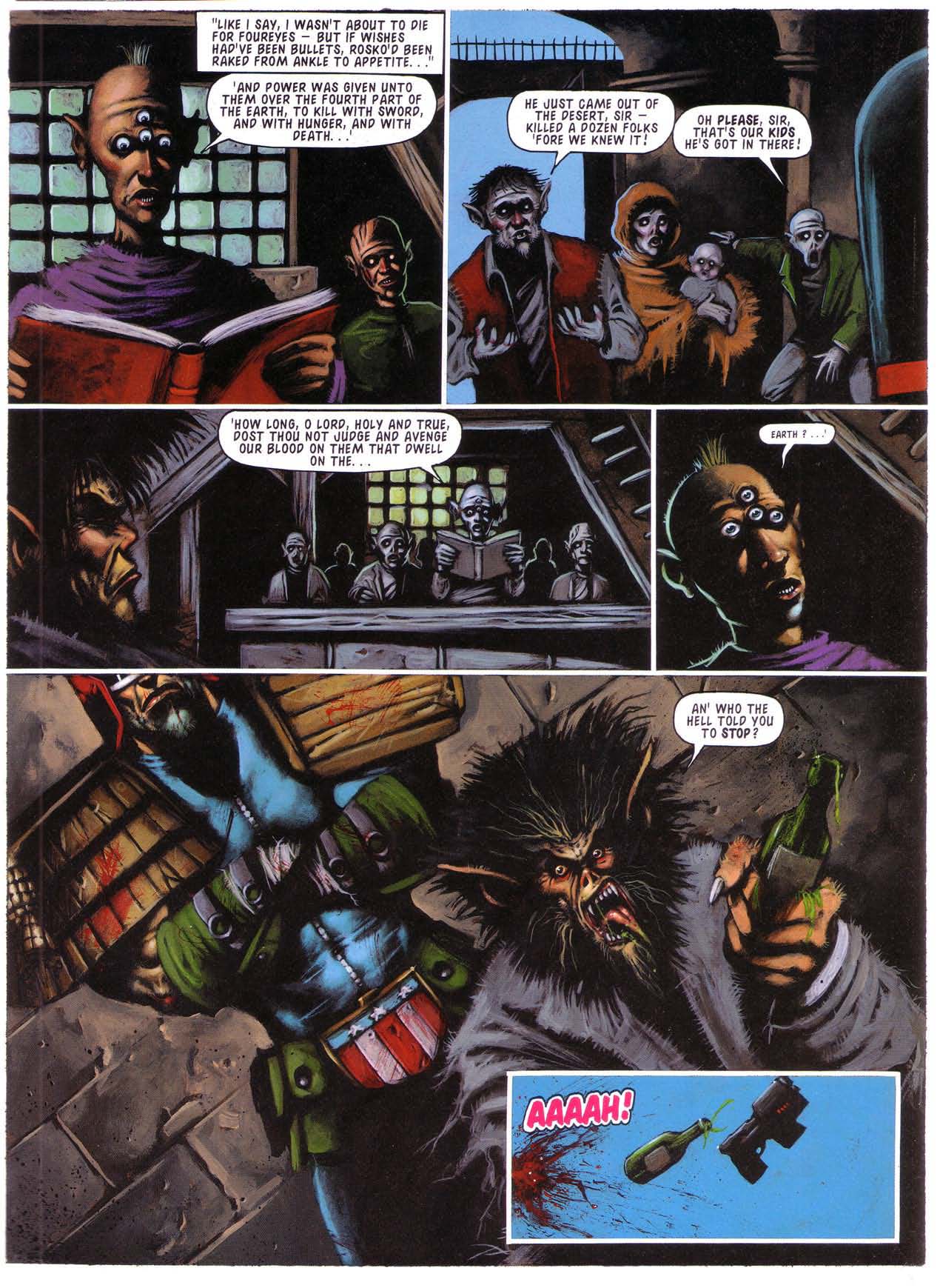Read online Judge Dredd: Goodnight Kiss comic -  Issue # TPB - 72