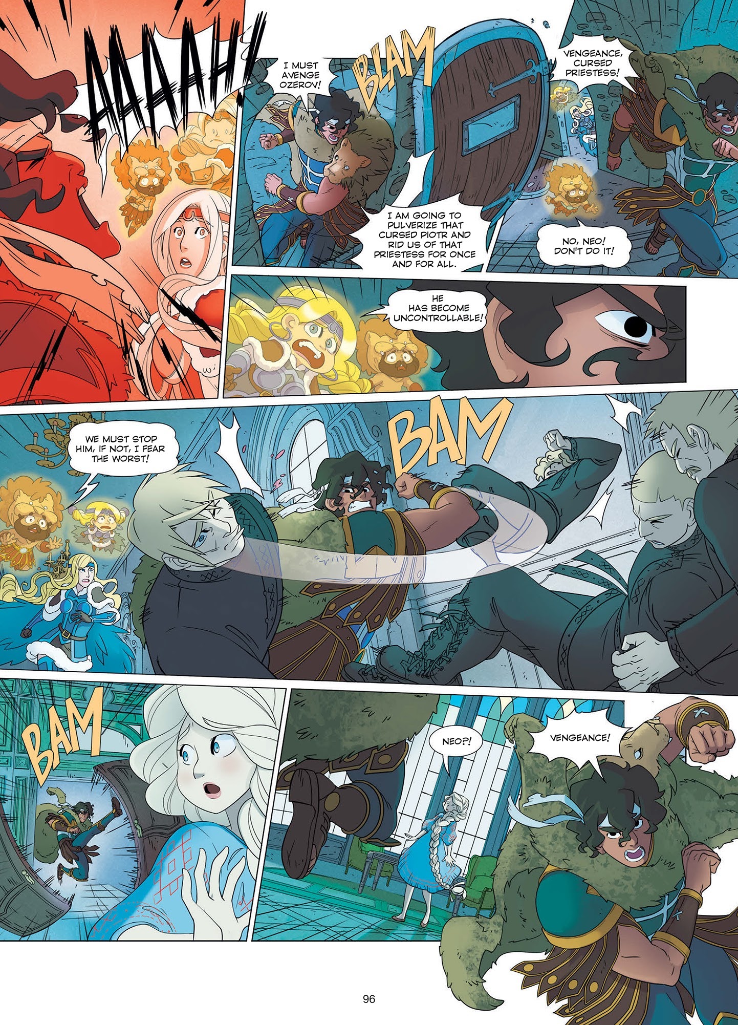 Read online The Mythics comic -  Issue # TPB 3 (Part 1) - 98